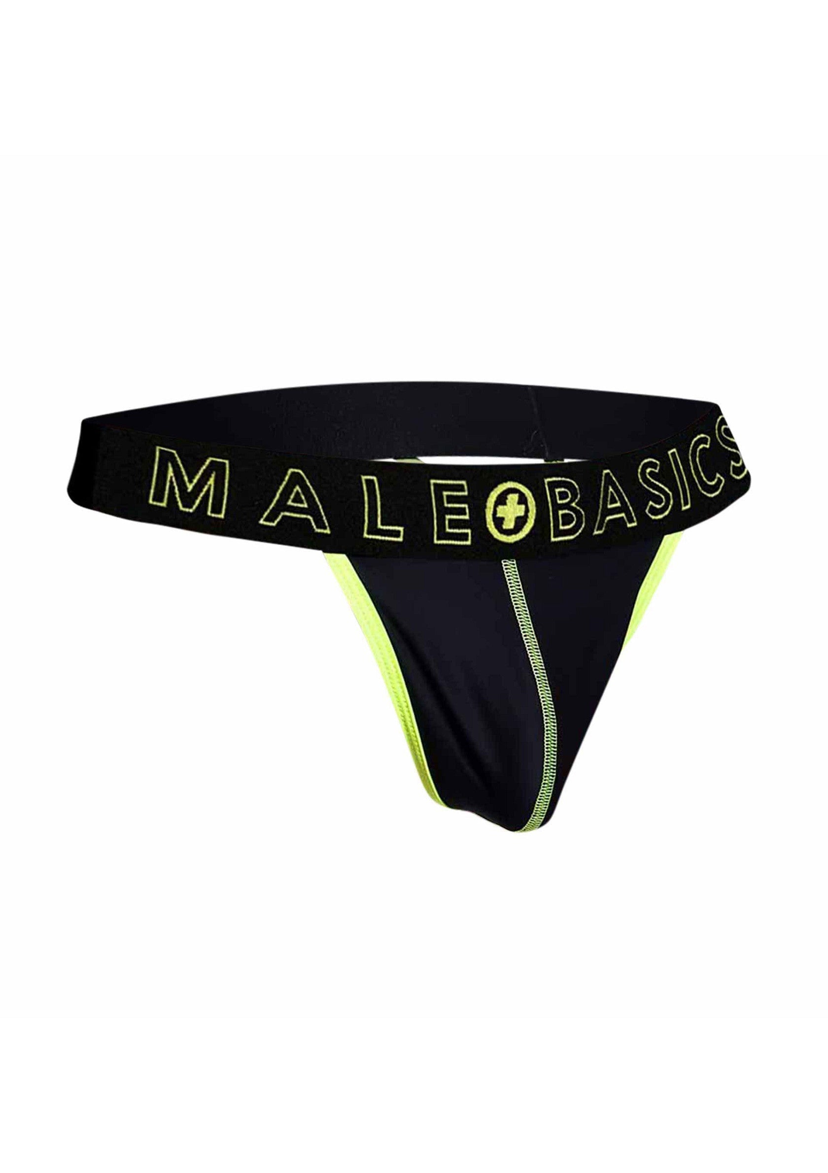 Perizoma da uomo in neon giallo