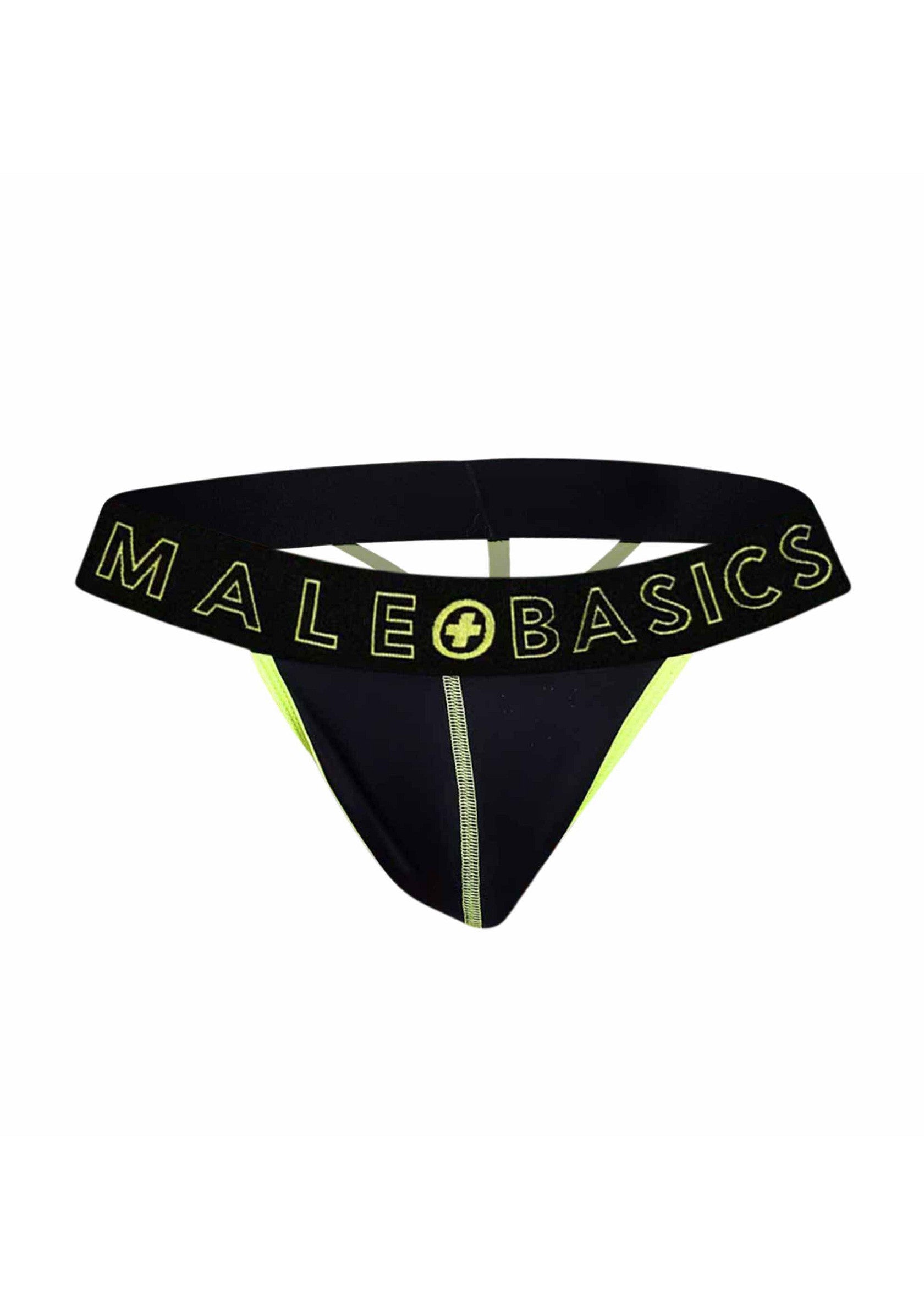 Perizoma da uomo in neon giallo