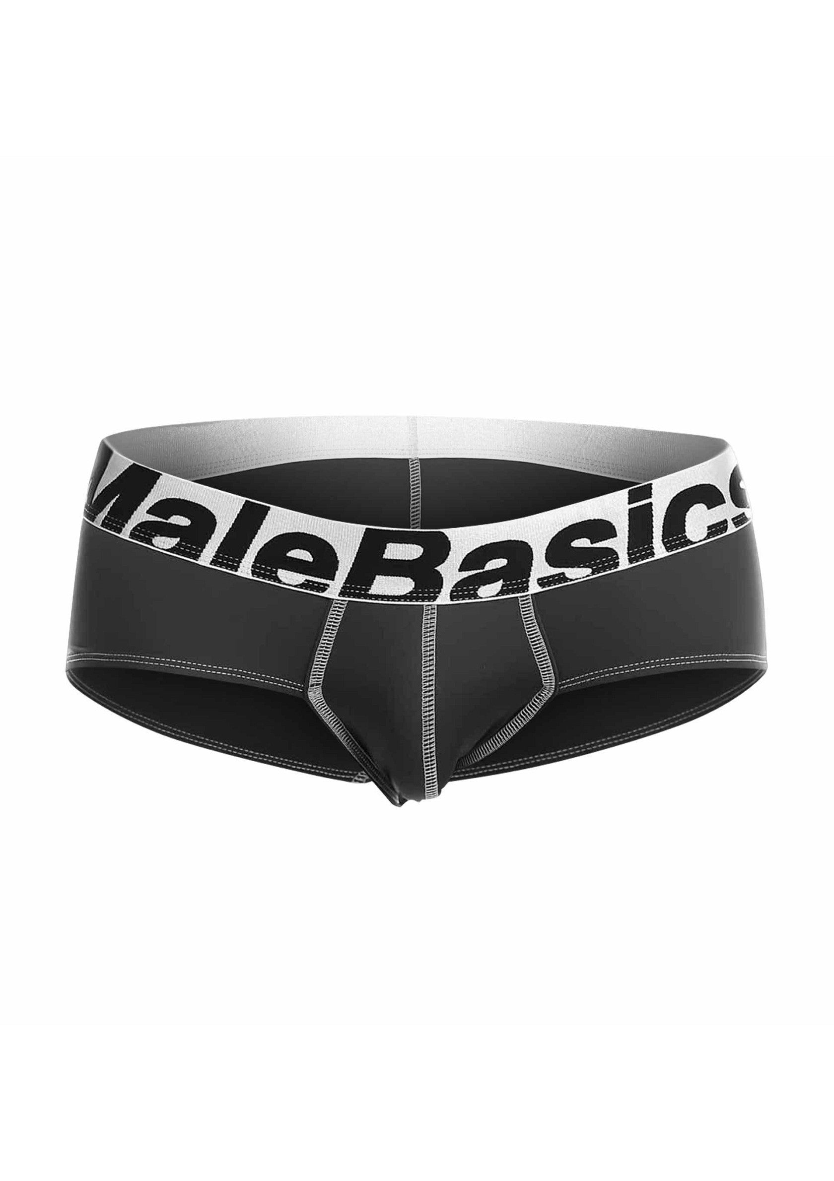 Slip in microfibra neri MaleBasics