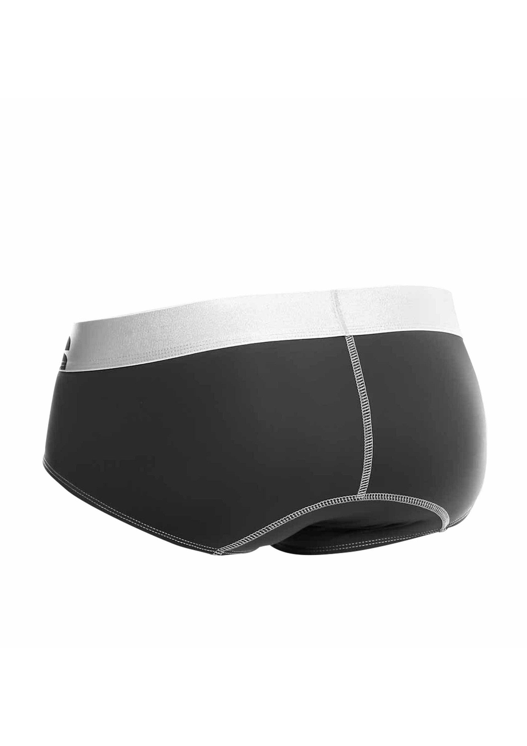 Slip in microfibra neri MaleBasics