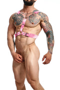DNGEON Cross-Chain Harness Y Pink