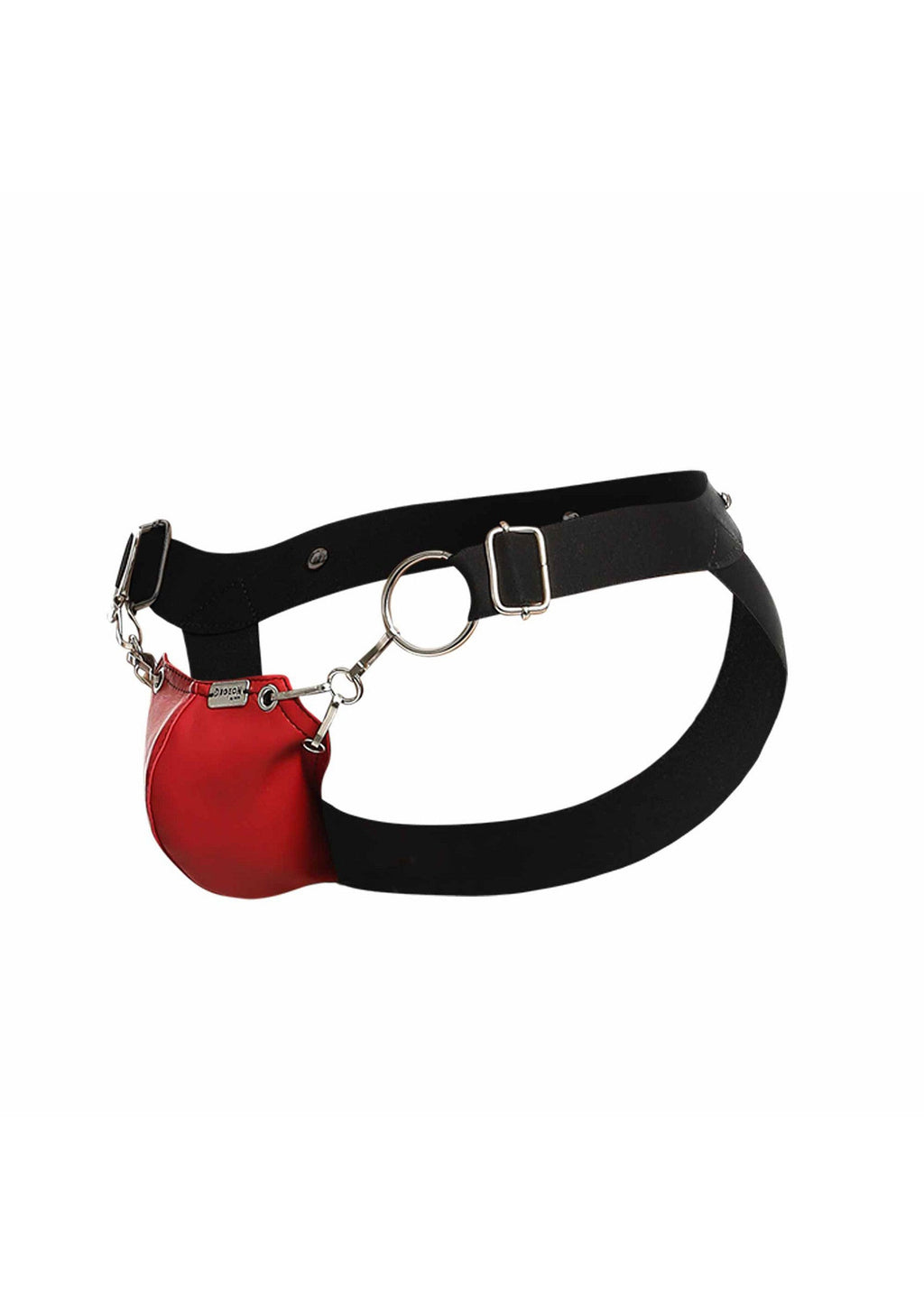 DNGEON Jockstrap rosso a scatto