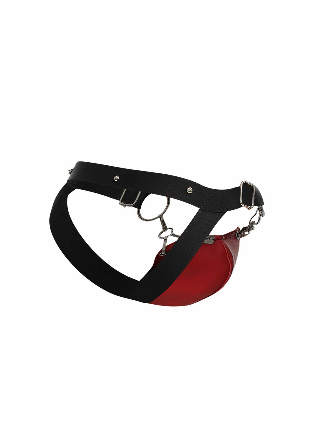 DNGEON Jockstrap rosso a scatto