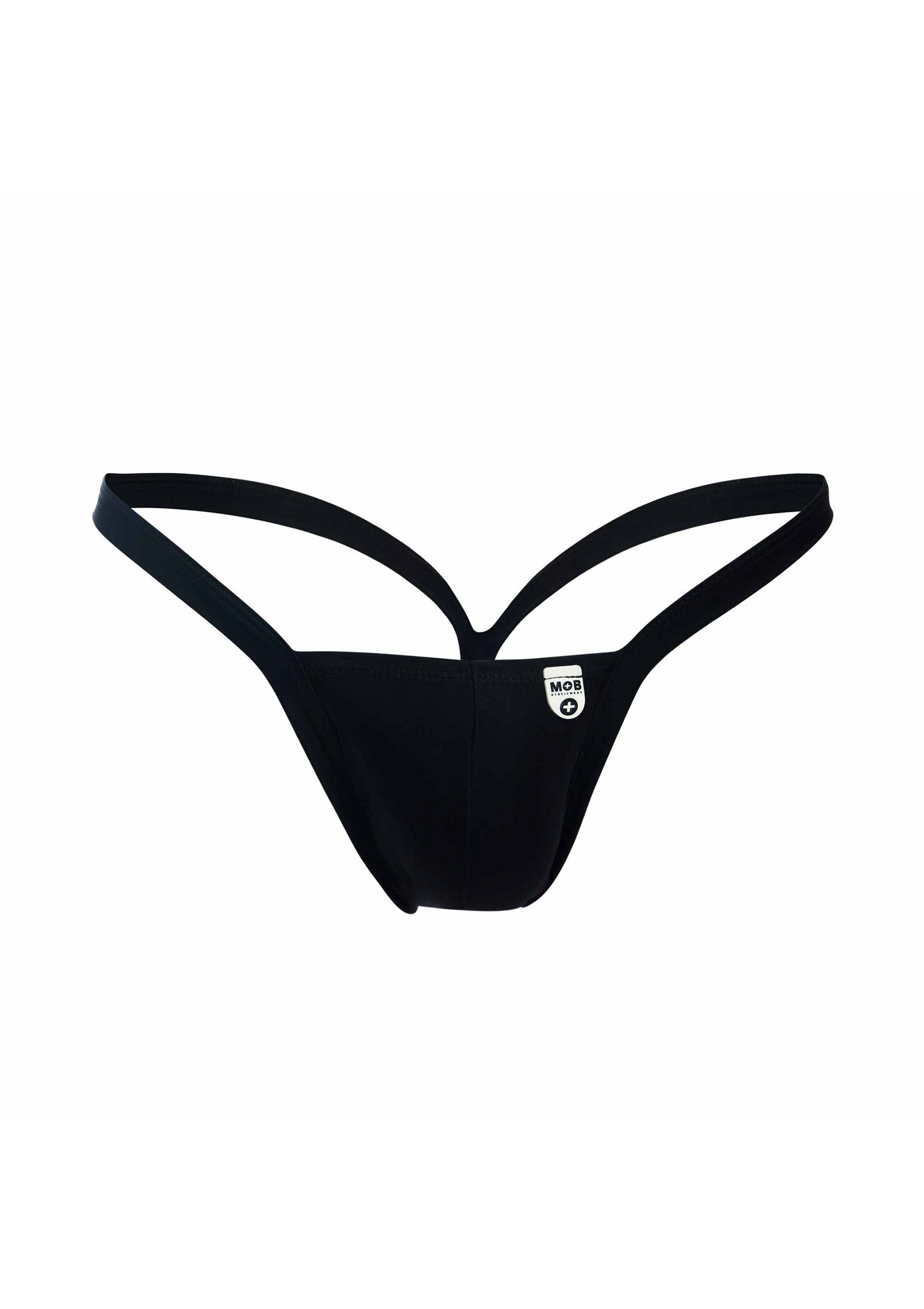 Thong MOB Y Buns Black