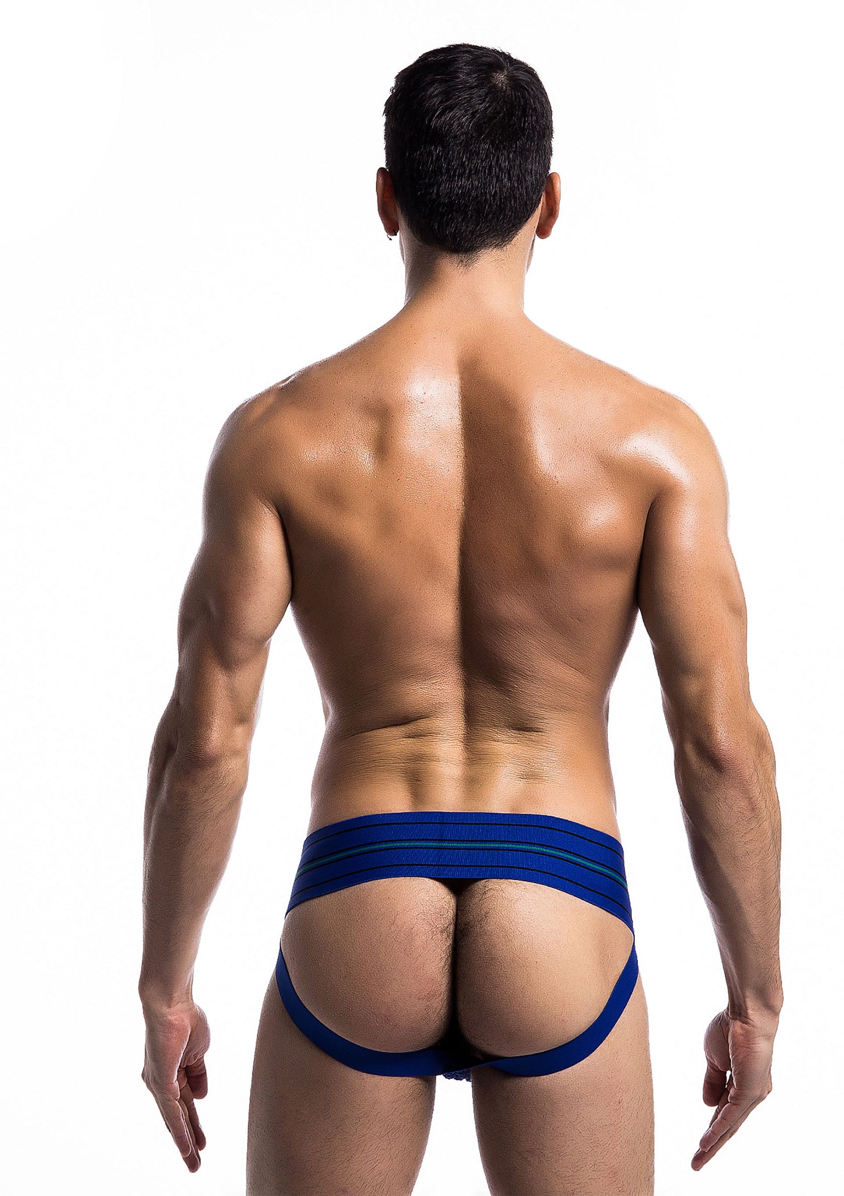 Fetish Classico Jockstrap Largo blu