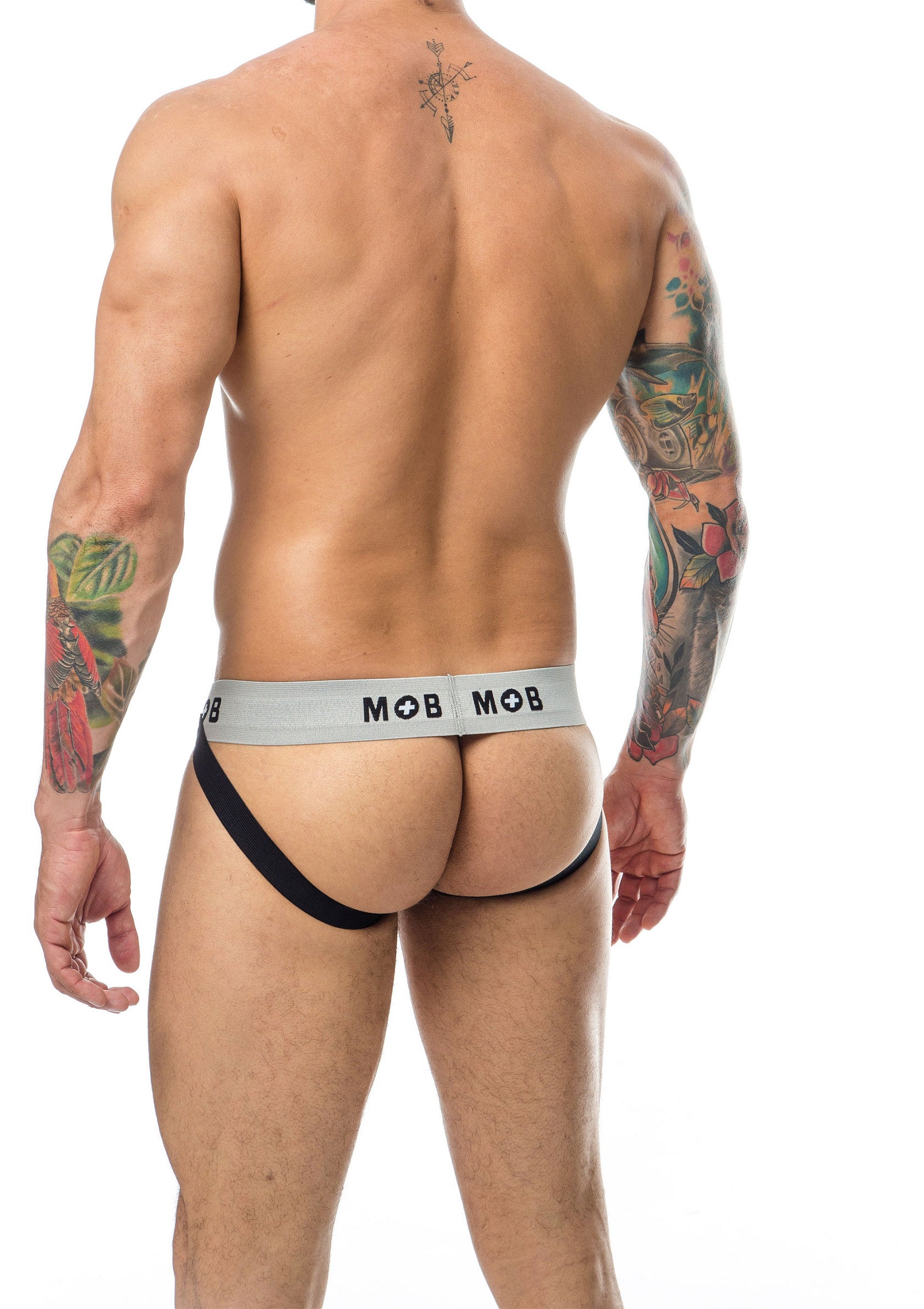 MOB Jock classico a righe bianco