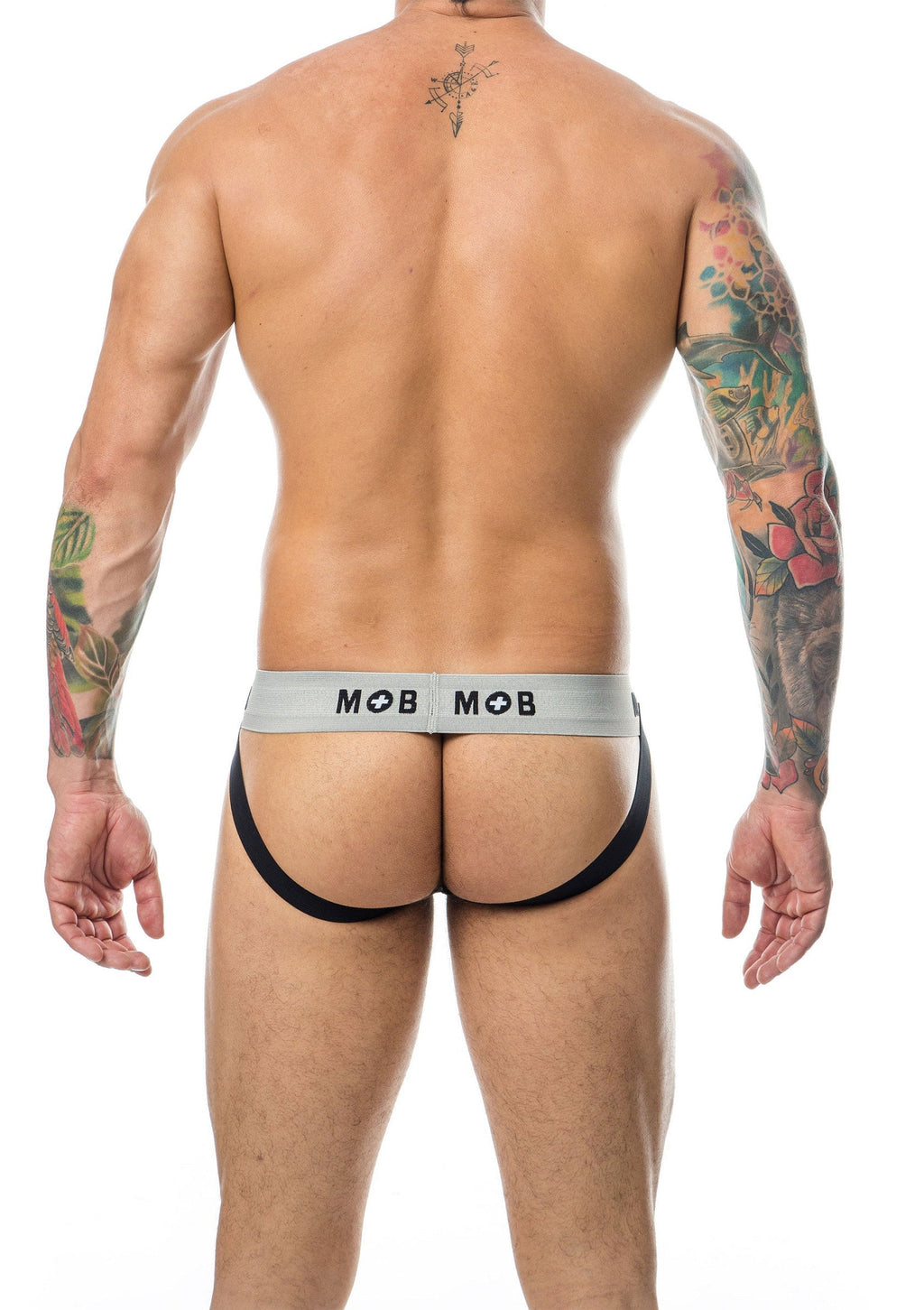 MOB Jock classico a righe bianco