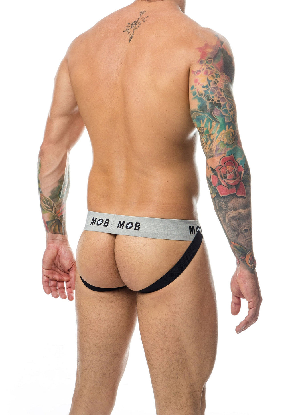 MOB Jock classico a righe bianco