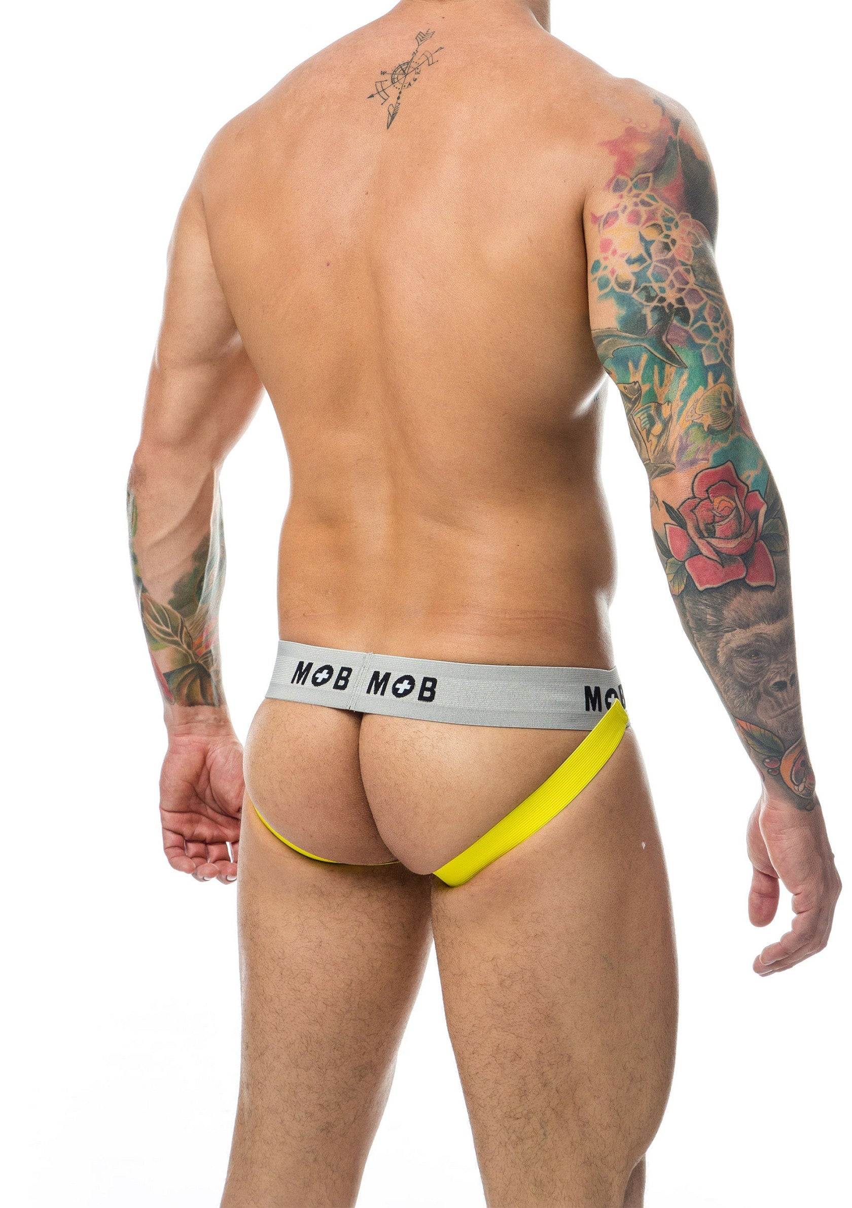 Jock classico a righe Mob giallo