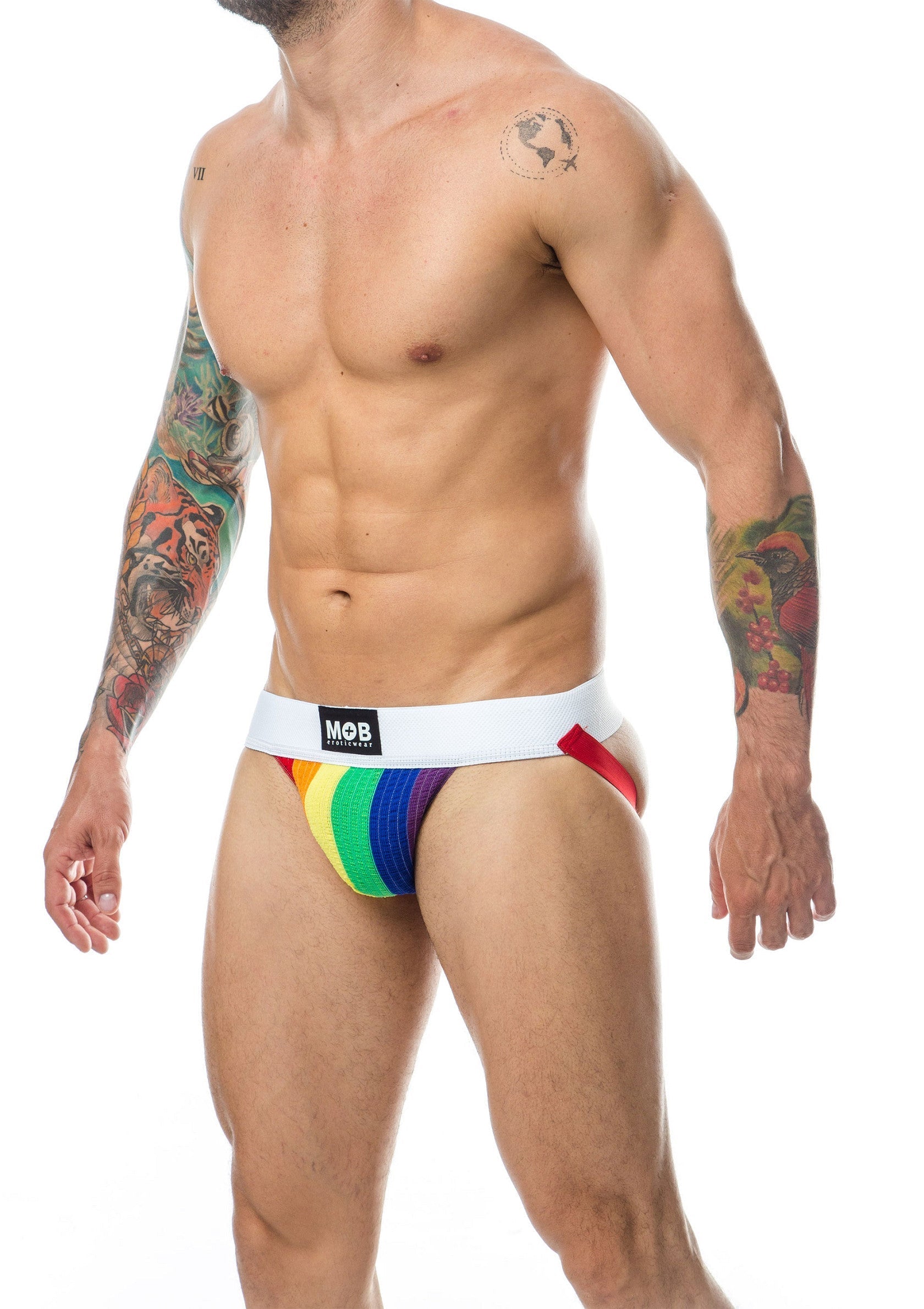 Jock classico Pride MOB arcobaleno