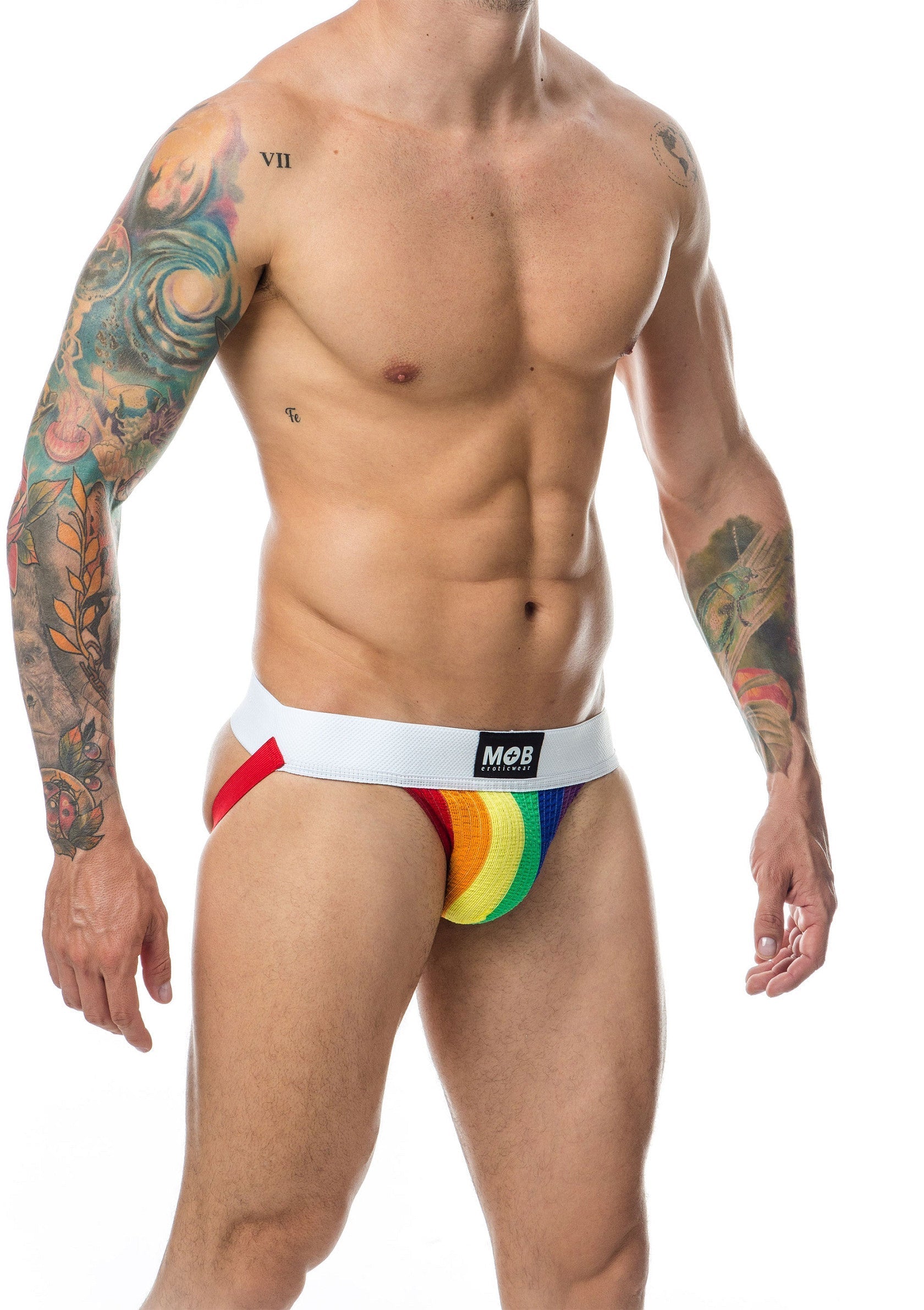 Jock classico Pride MOB arcobaleno