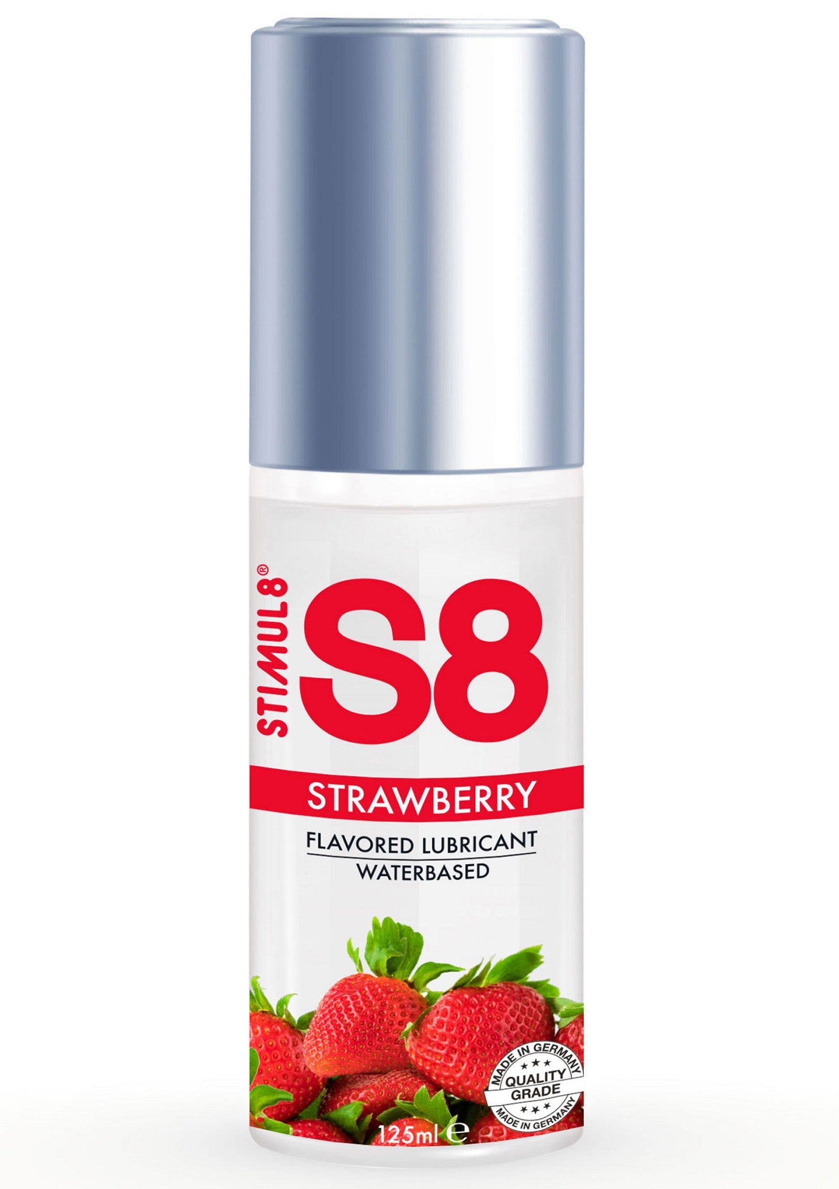 S8 flavored lubricant 125 ml strawberry