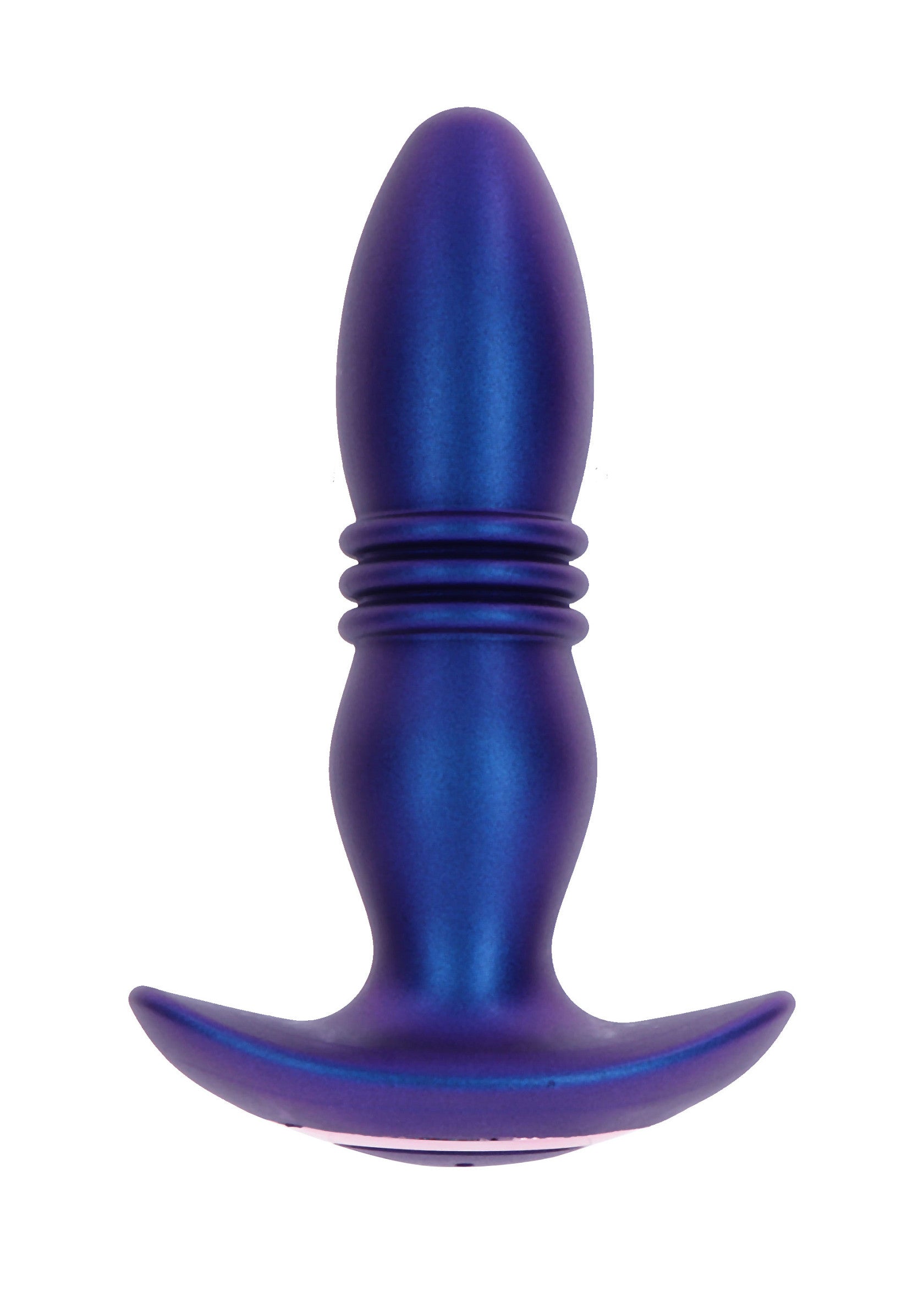 Il vibratore a spinta Tough Thrusting blu