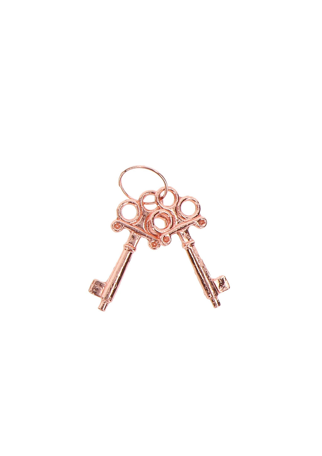 Rose gold metal handcuffs