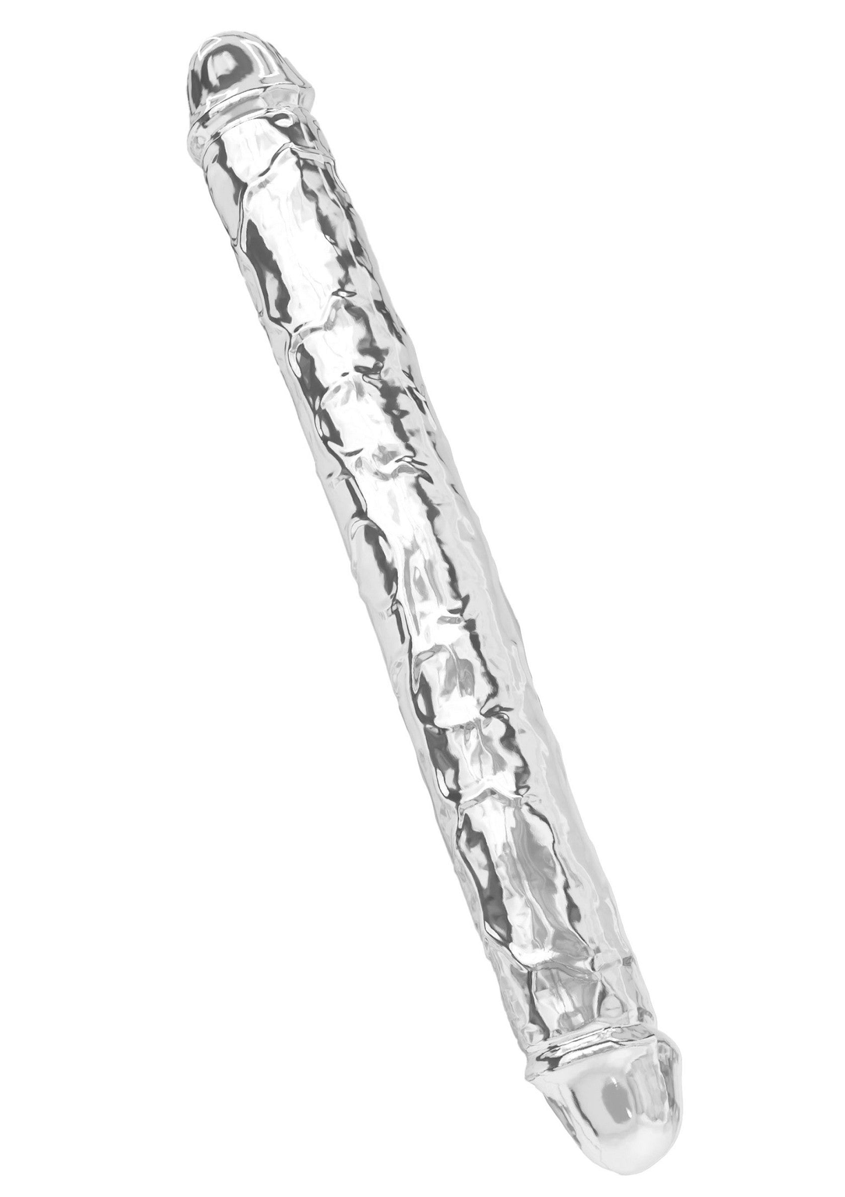 34.5 cm TPE Transparent Double Dong
