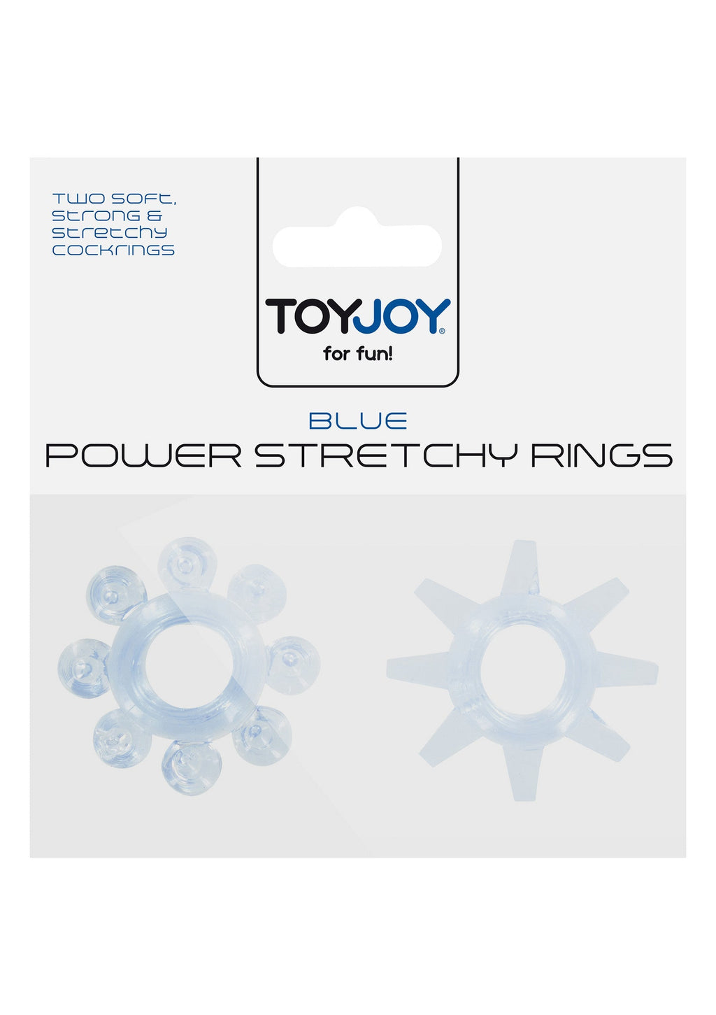 2 pezzi Anelli elastici Power Stretchy trasparenti