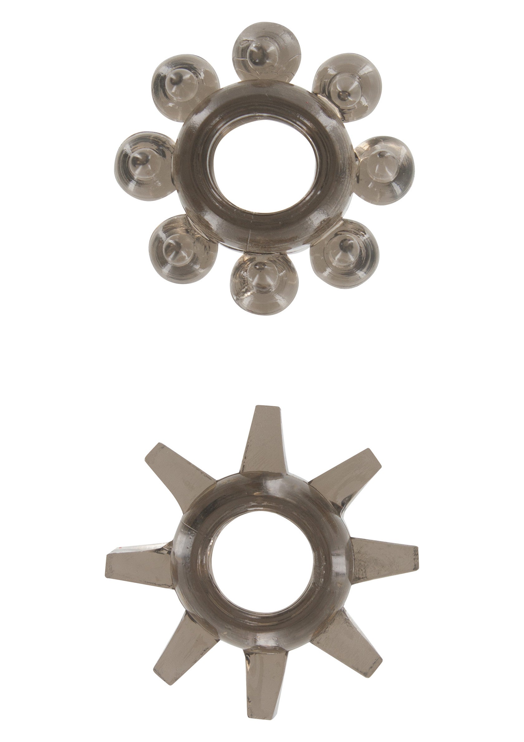 2 pezzi Anelli elastici Power Stretchy trasparenti