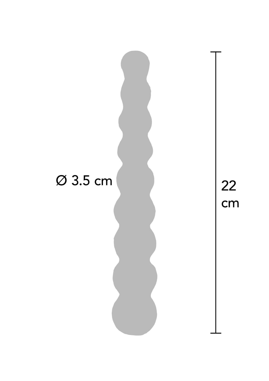 Fontana ghiacciata trasparente a doppio uso