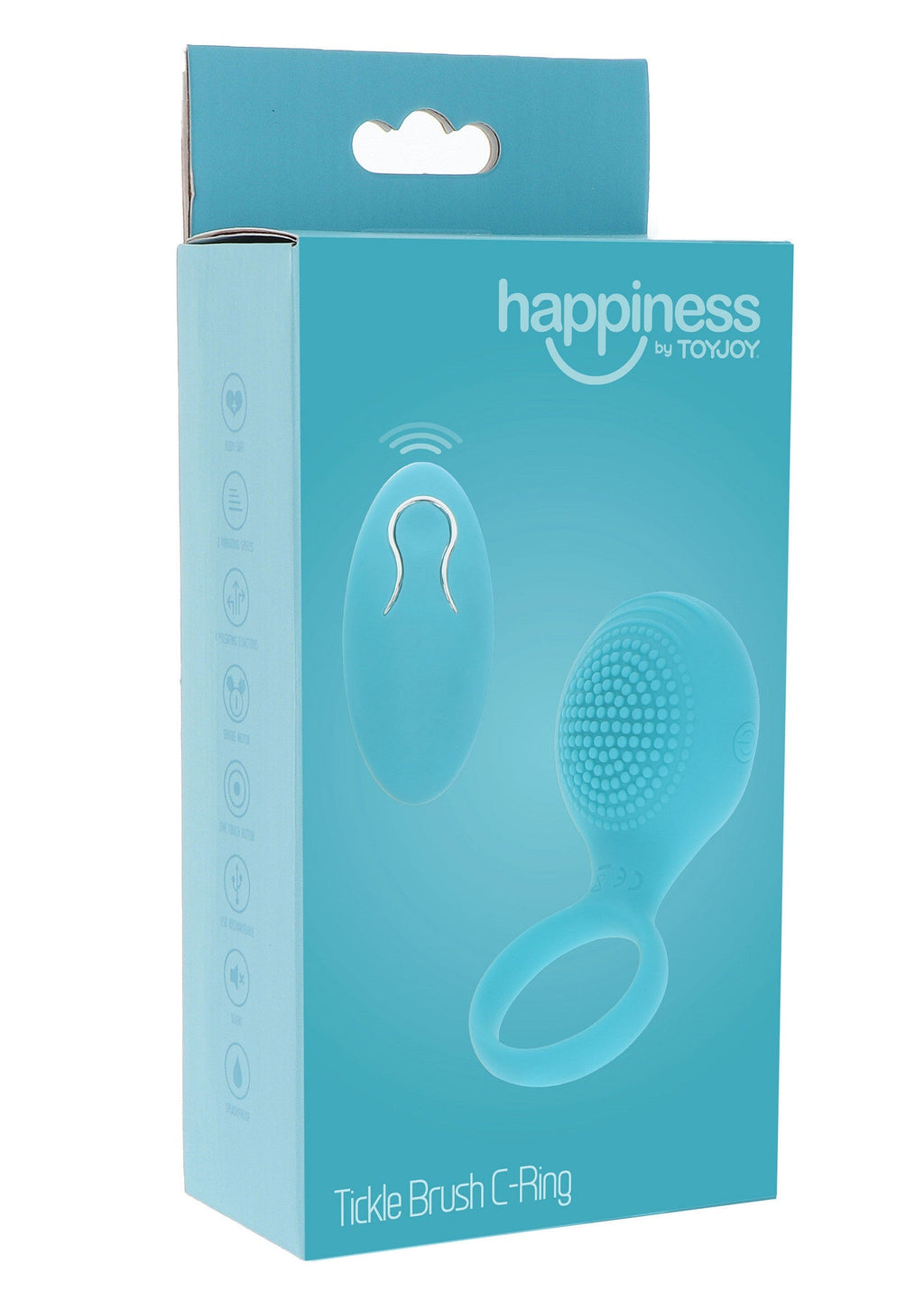 Tickle Brush C-Ring blue