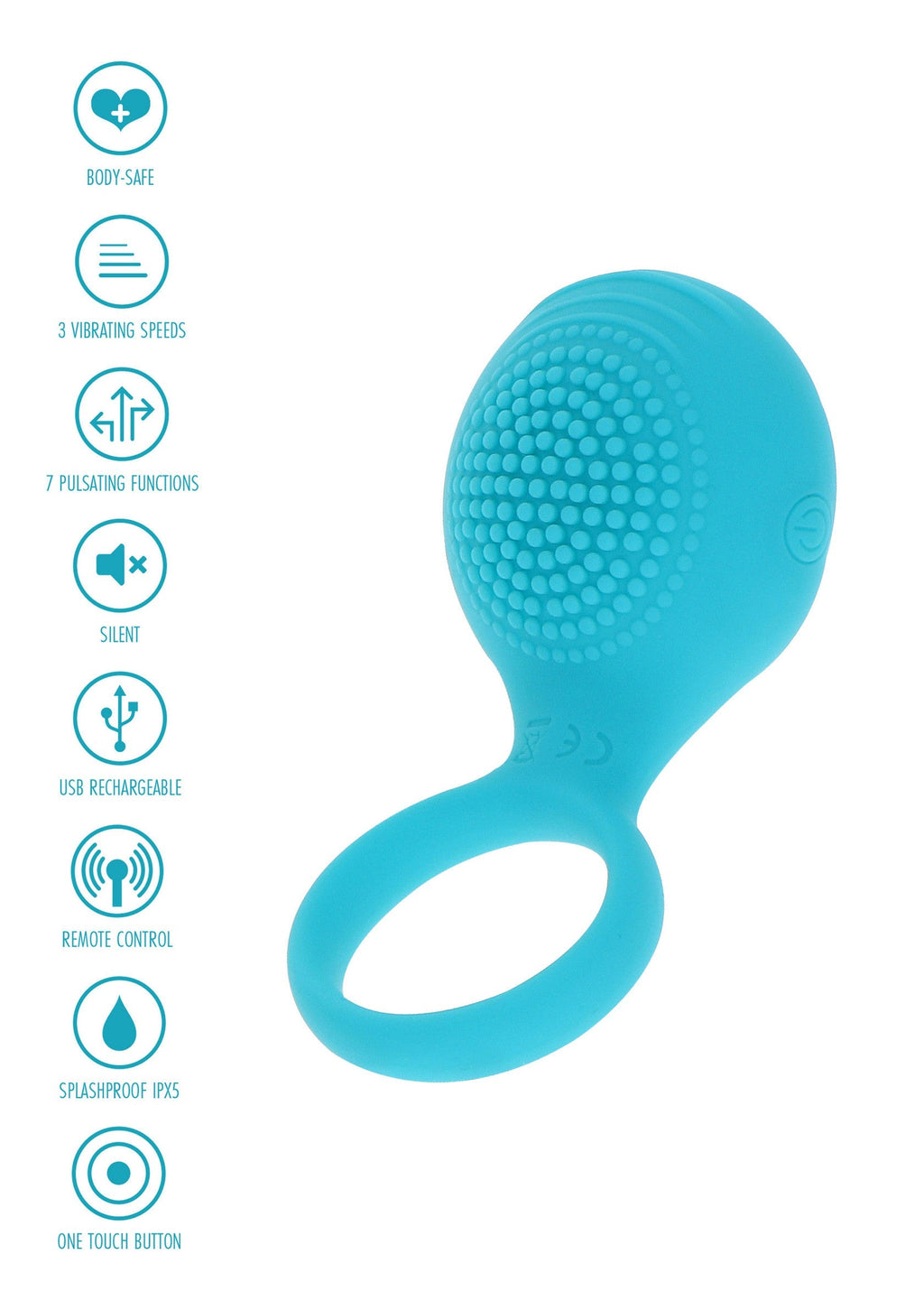 Tickle Brush C-Ring blue