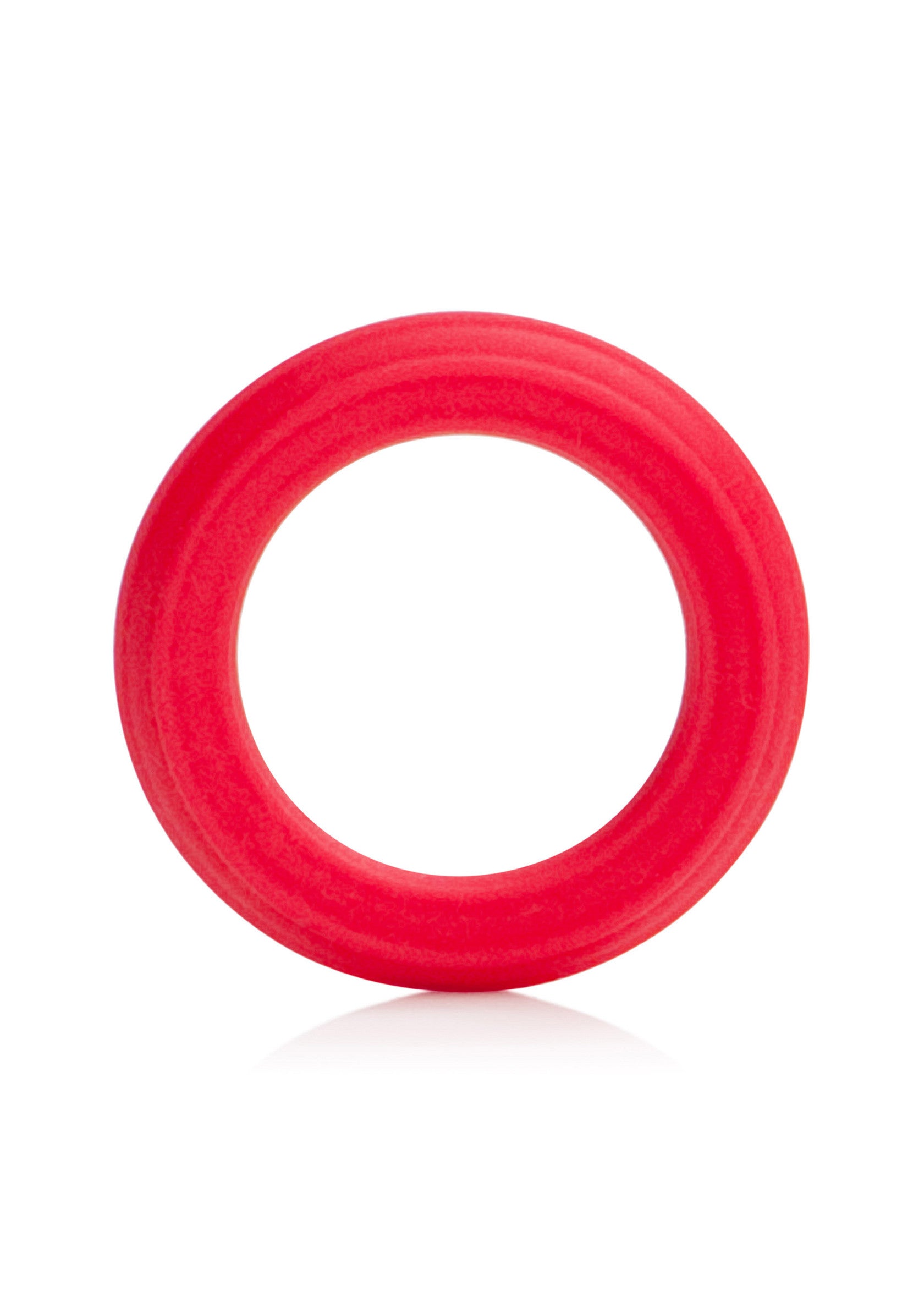 Caesar red silicone ring