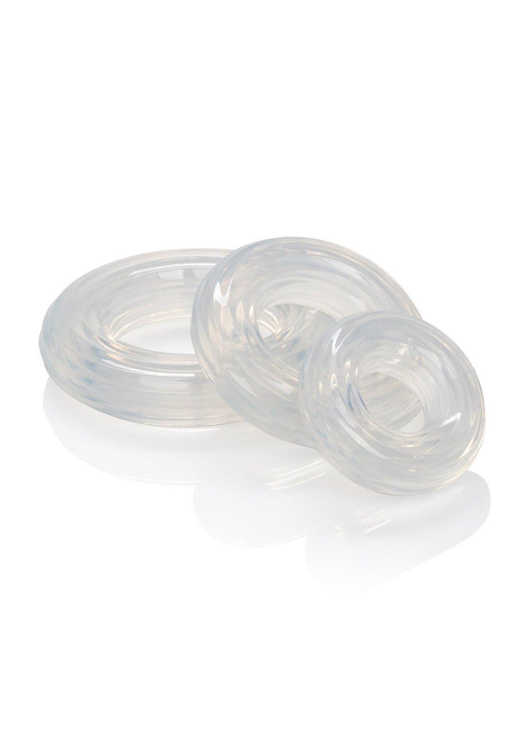 Premium Clear Silicone Ring Set