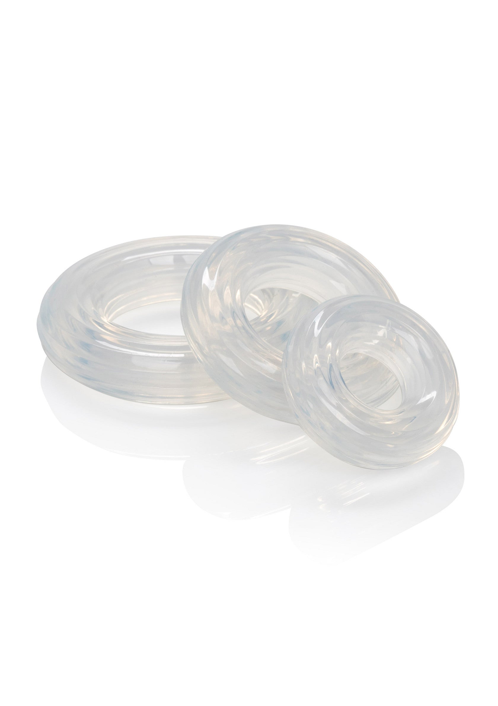 Premium Clear Silicone Ring Set