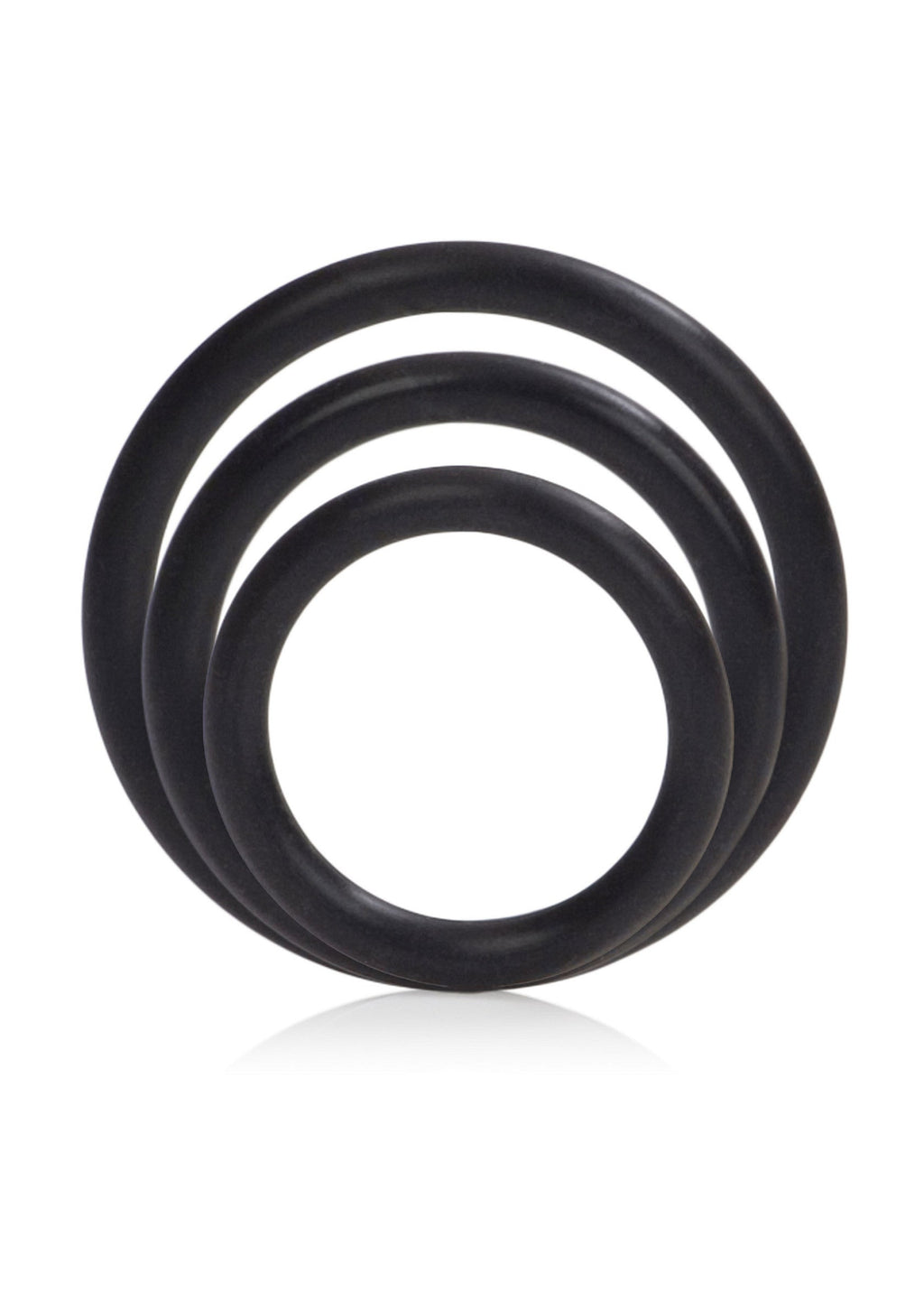 Black silicone support rings