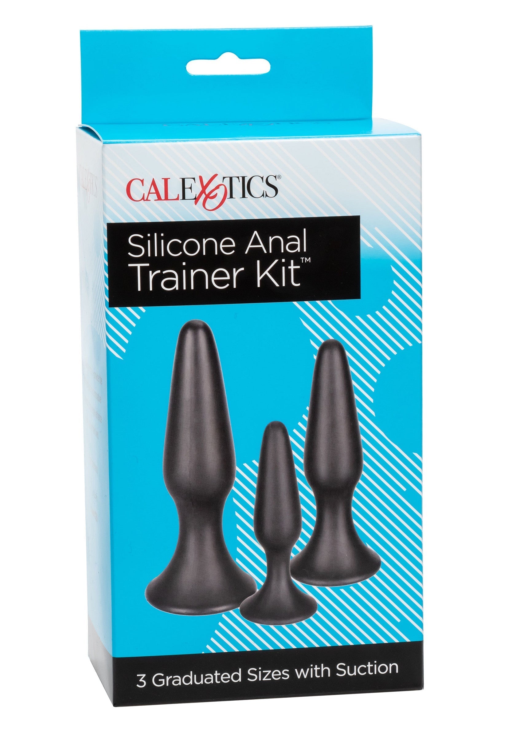Black Silicone Anal Training Kit