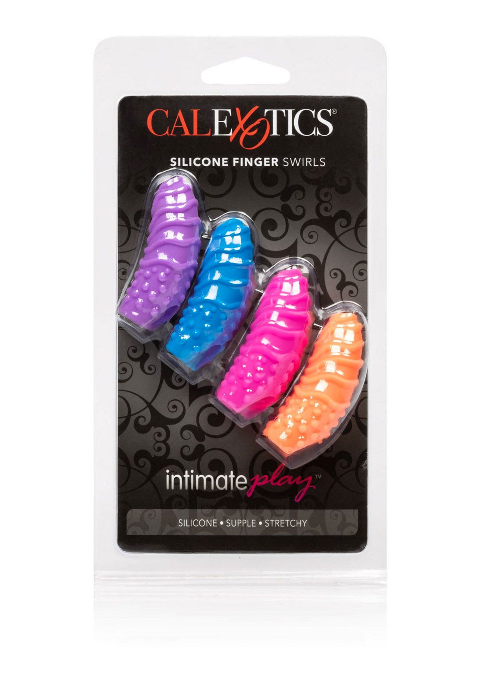 Assortment of silicone finger whorls