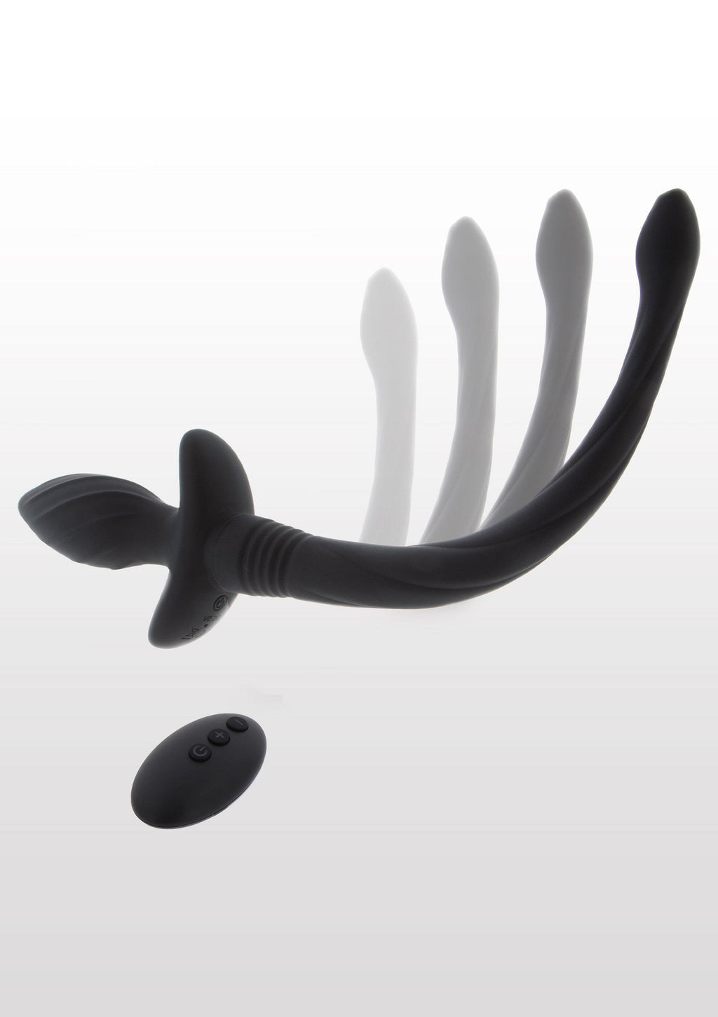 Wag-ging tail for black puppies