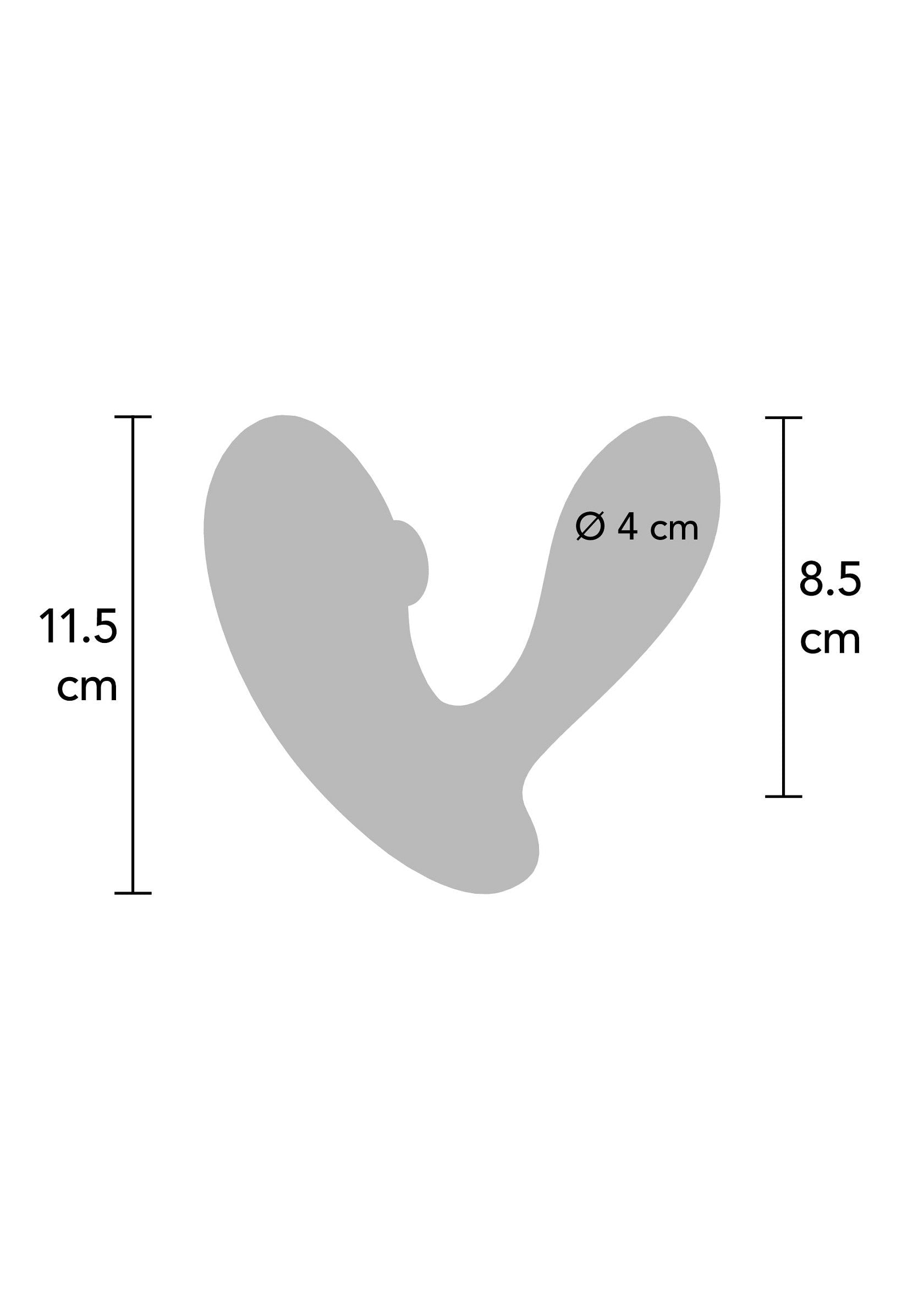 Vibratore ad aria DuoVibe I, viola