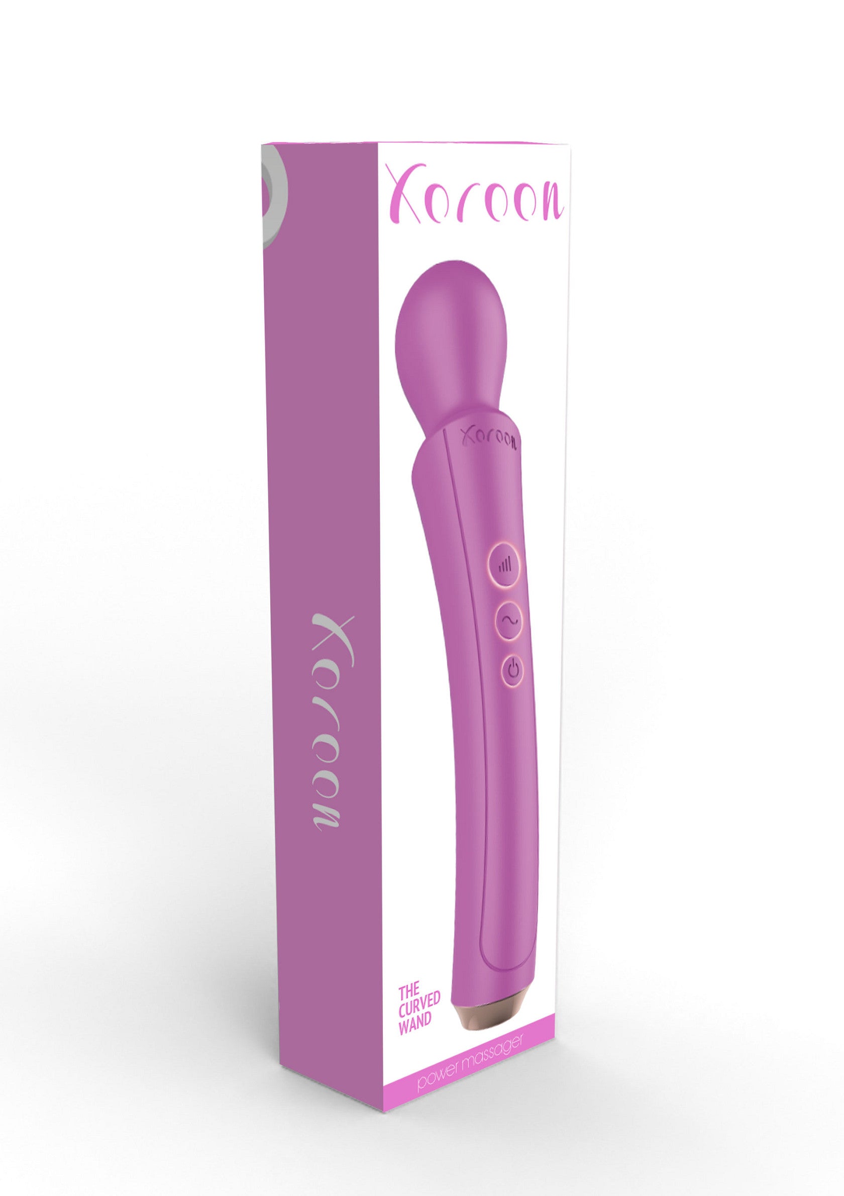 The fuchsia curved wand
