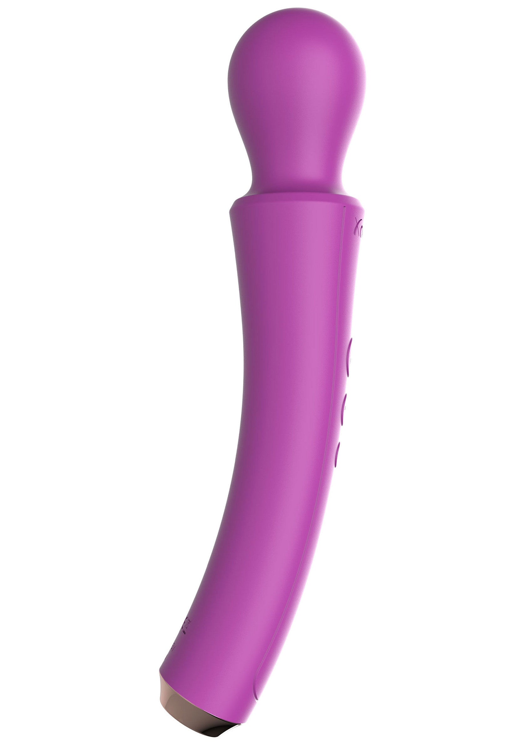 The fuchsia curved wand