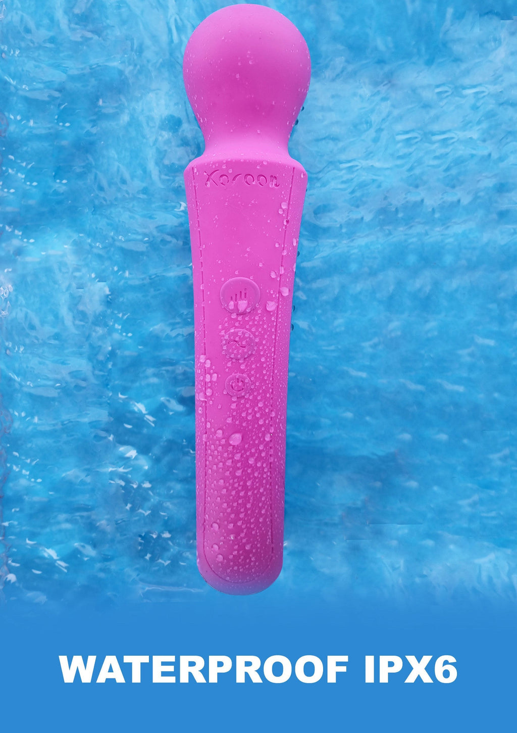 The fuchsia curved wand