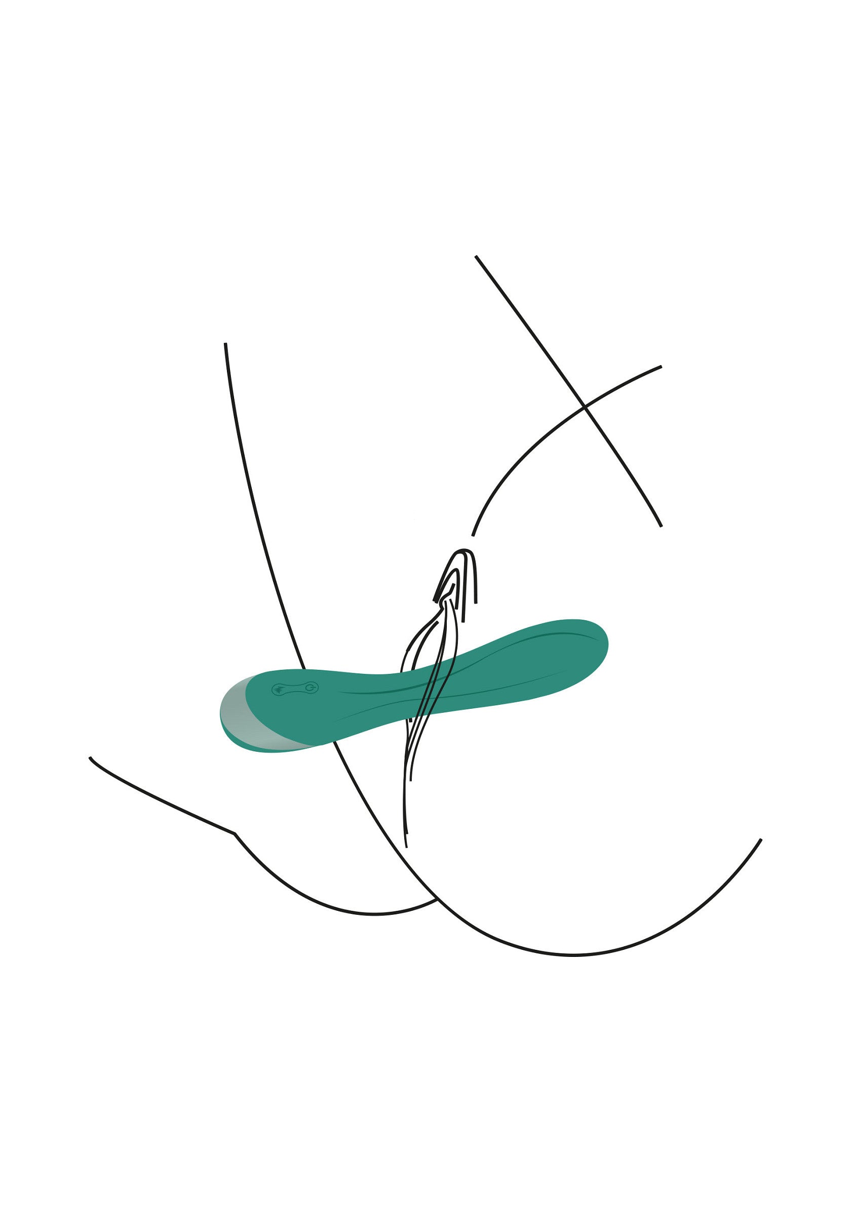 Vibratore Timeless Love green