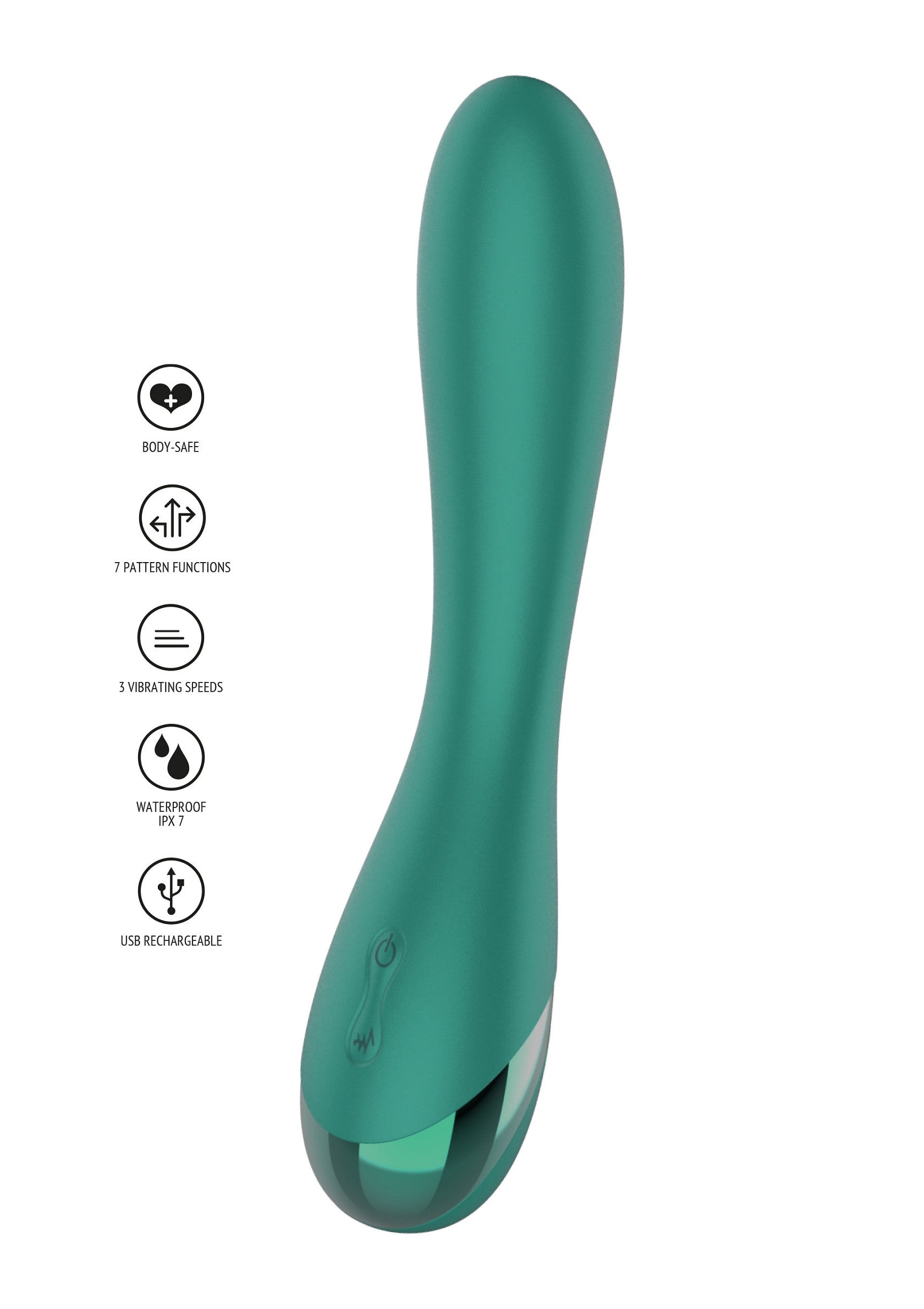 Vibratore Timeless Love green