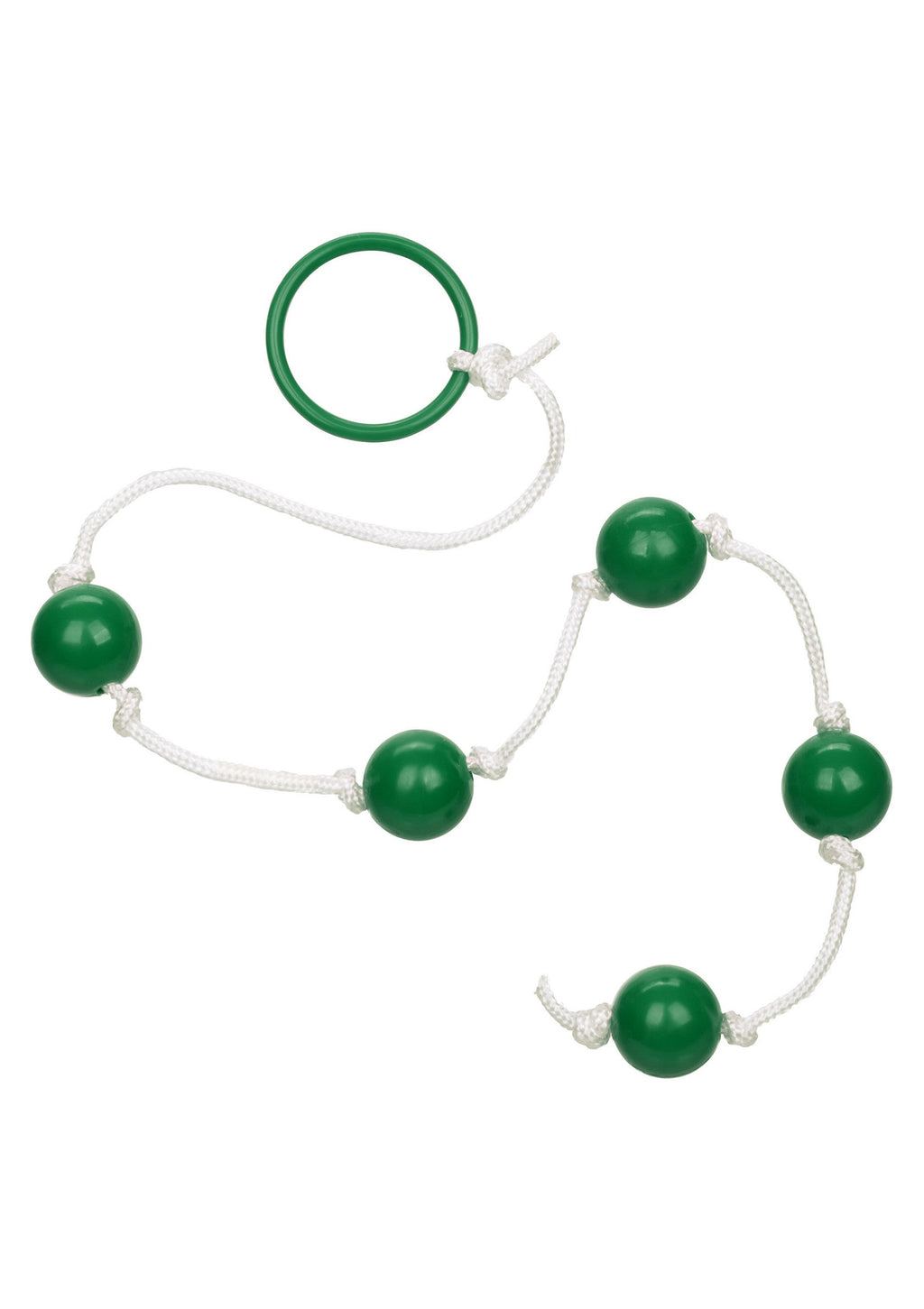 Small multicoloured anal beads