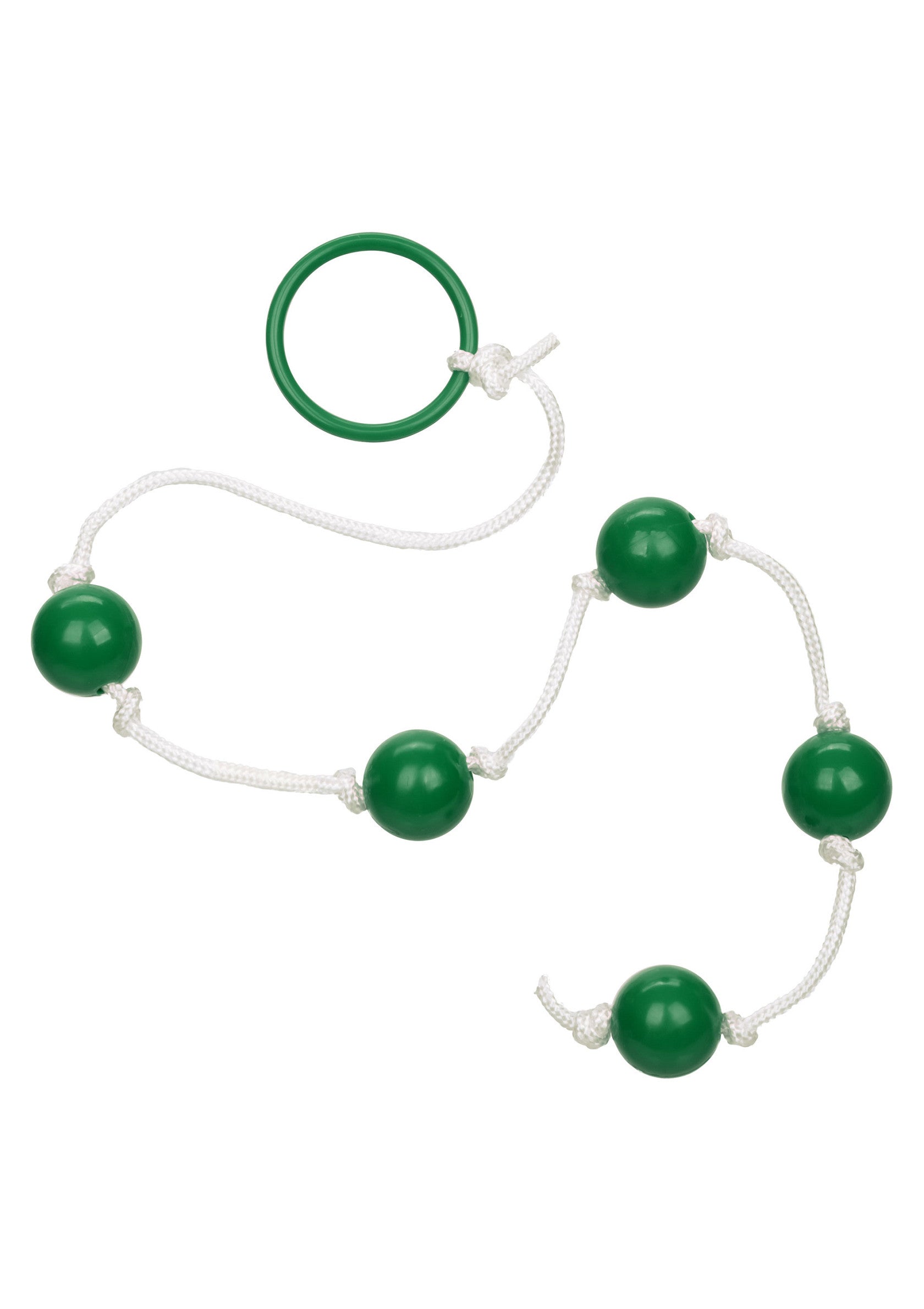 Small multicoloured anal beads