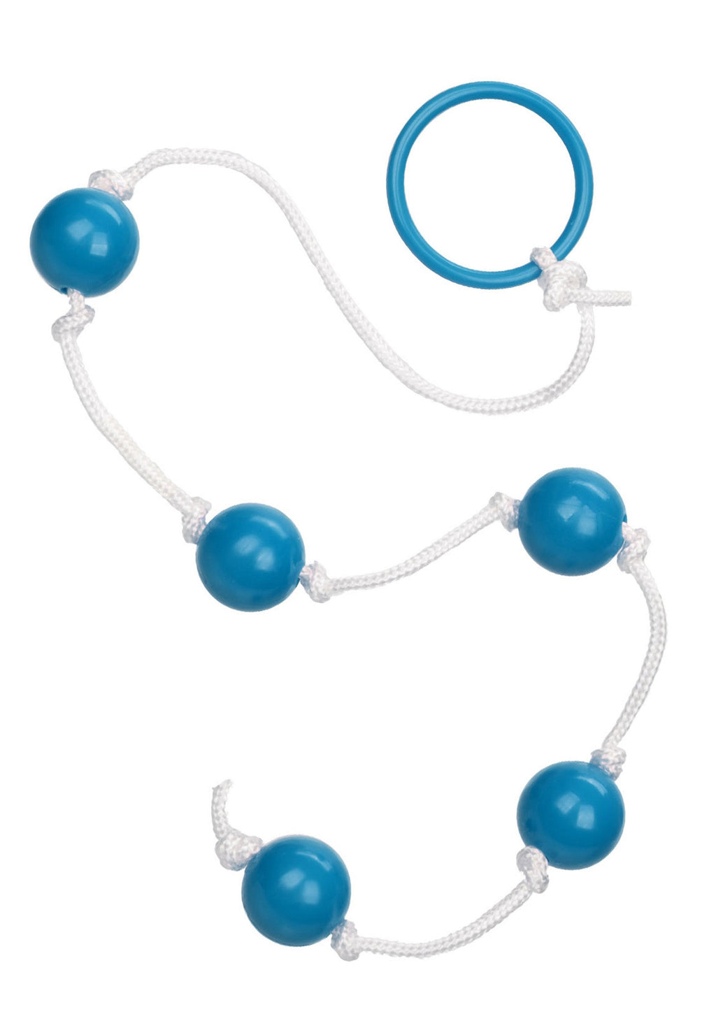 Small multicoloured anal beads
