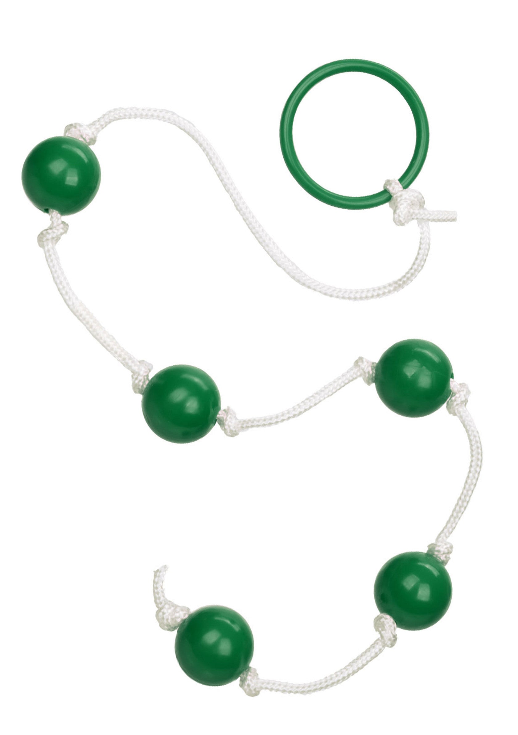 Small multicoloured anal beads