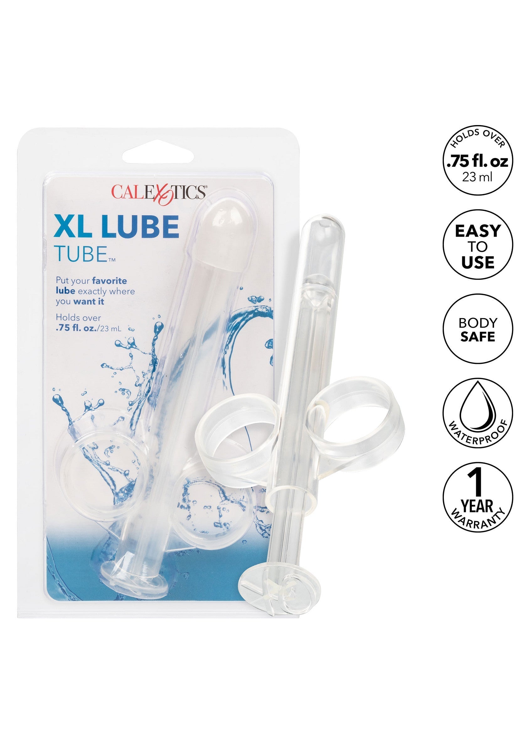 XL Clear Lube Tube