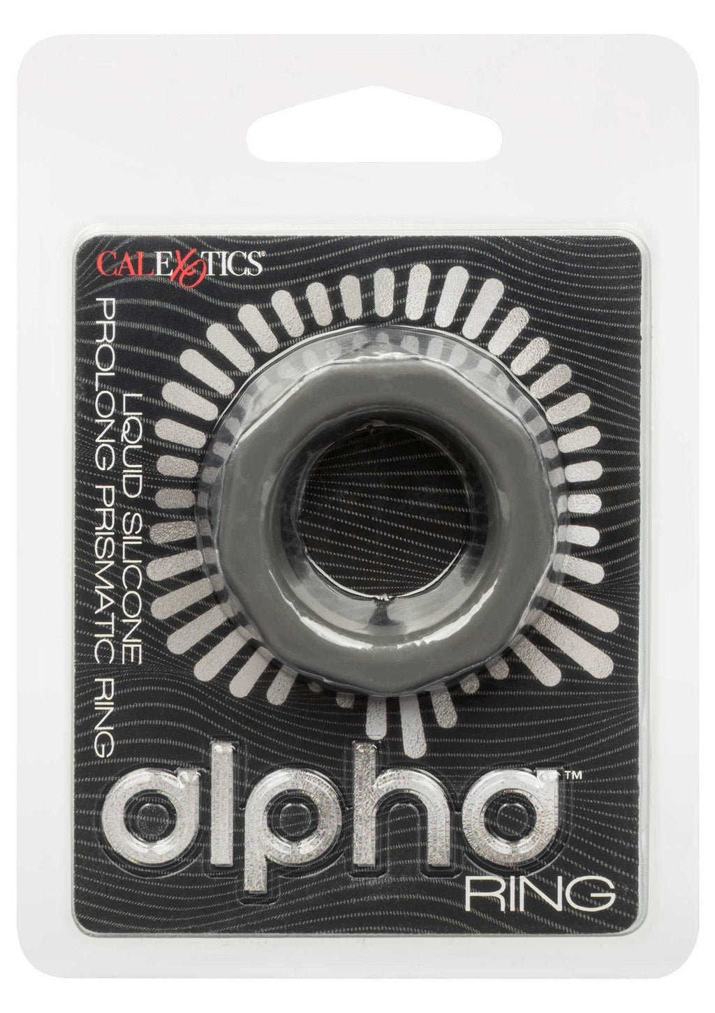 Alpha Prolong anello prismatico grigio