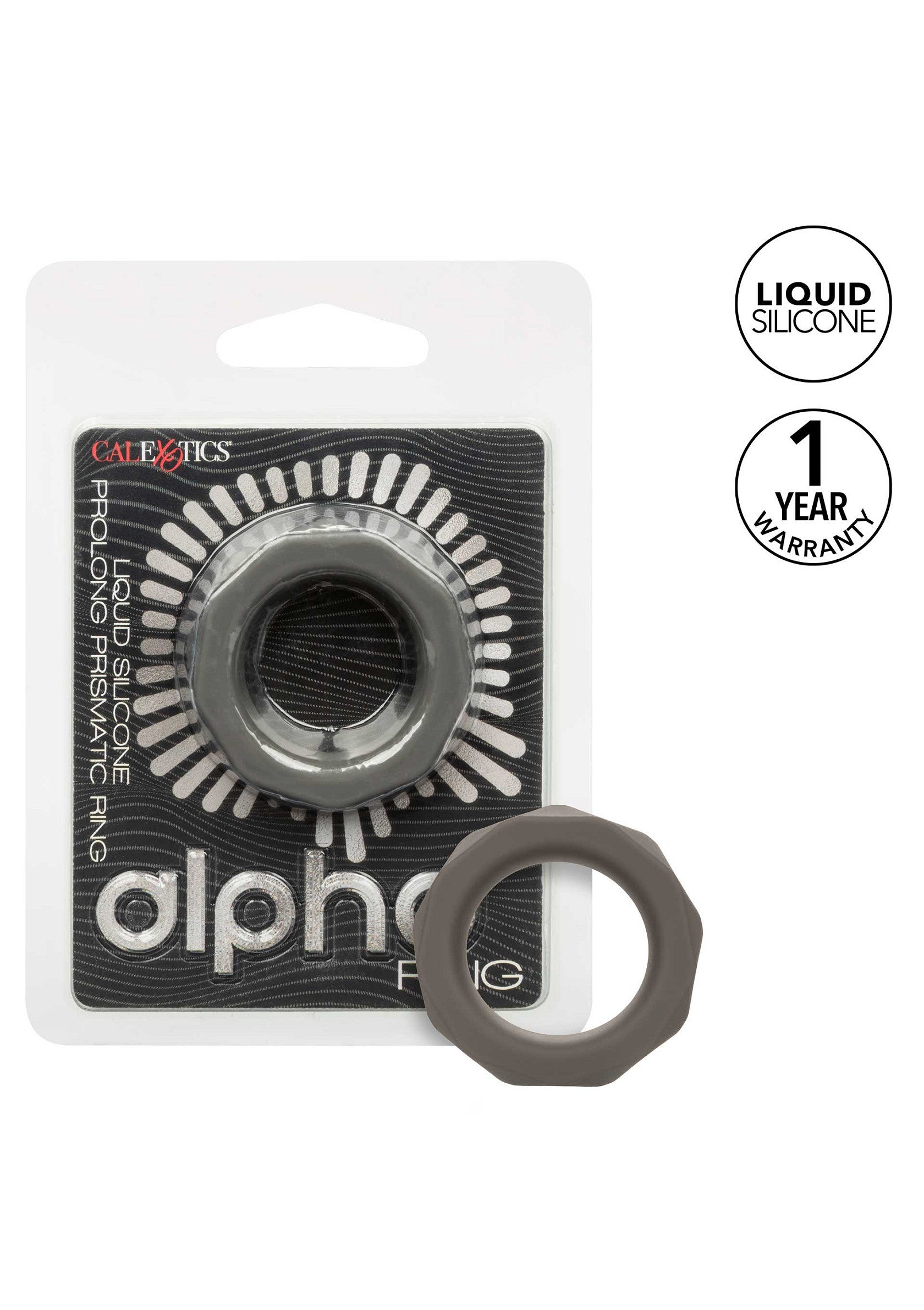 Alpha Prolong anello prismatico grigio