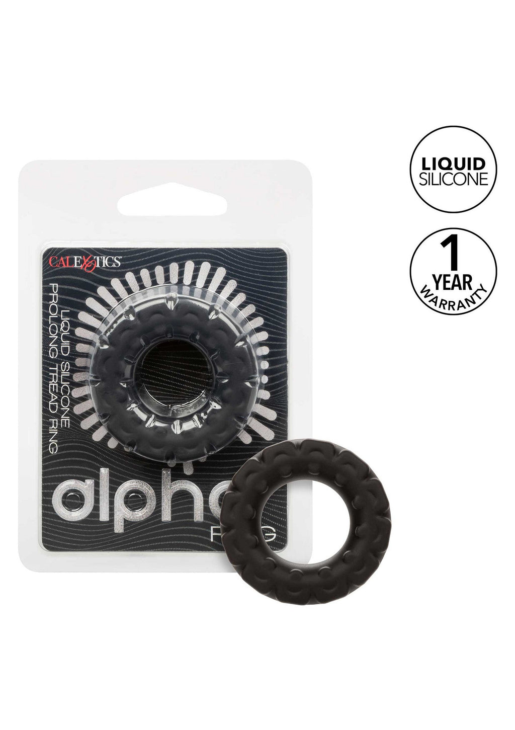 Alpha Prolong Thread Ring Black
