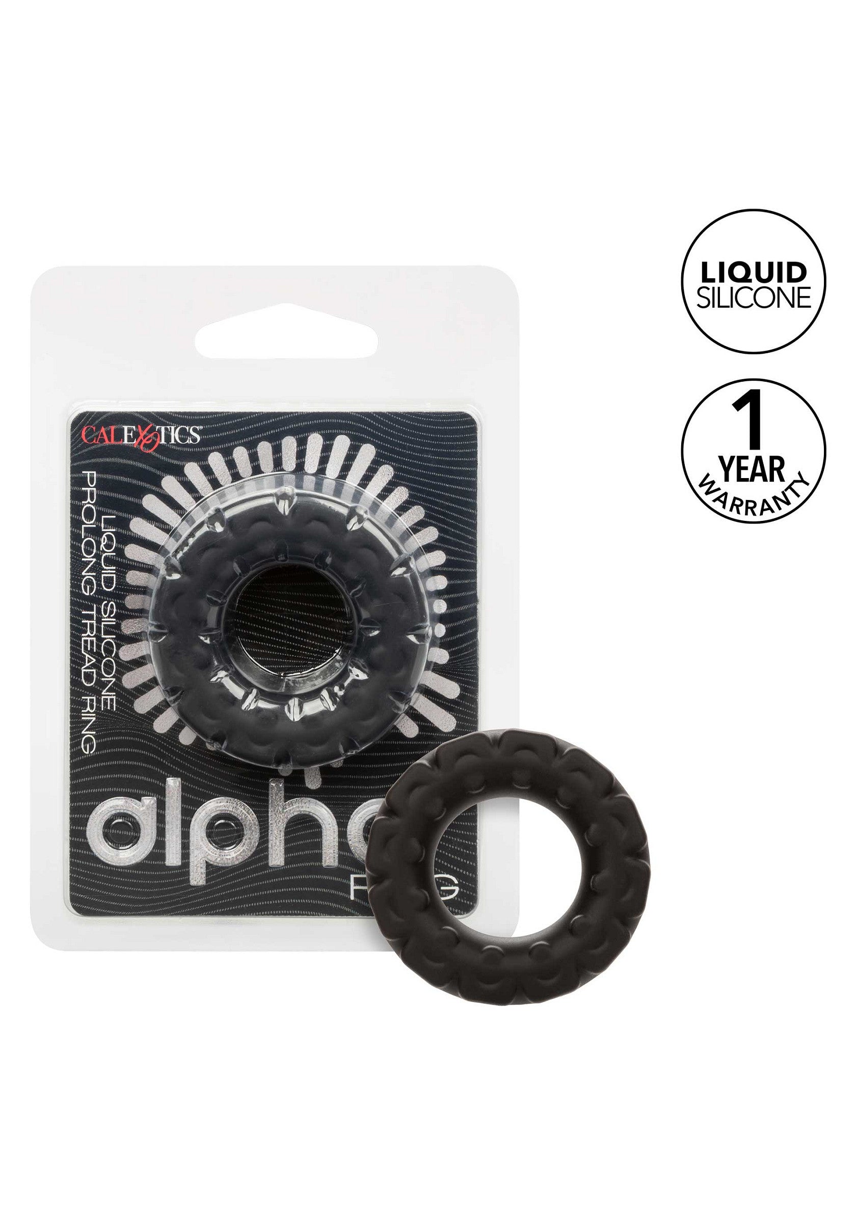 Alpha Prolong Thread Ring Black