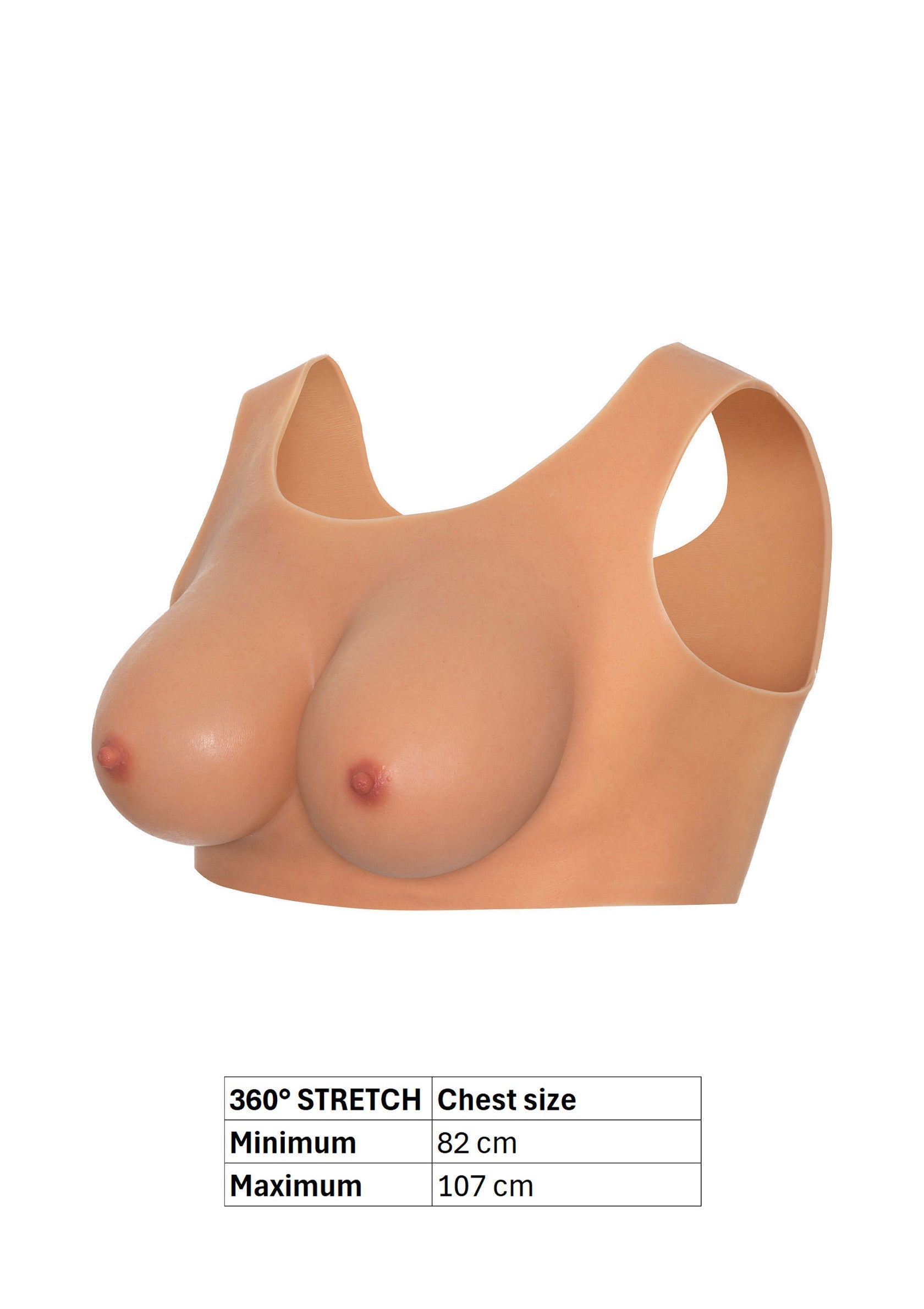 Seni indossabili a Coppa C in silicone