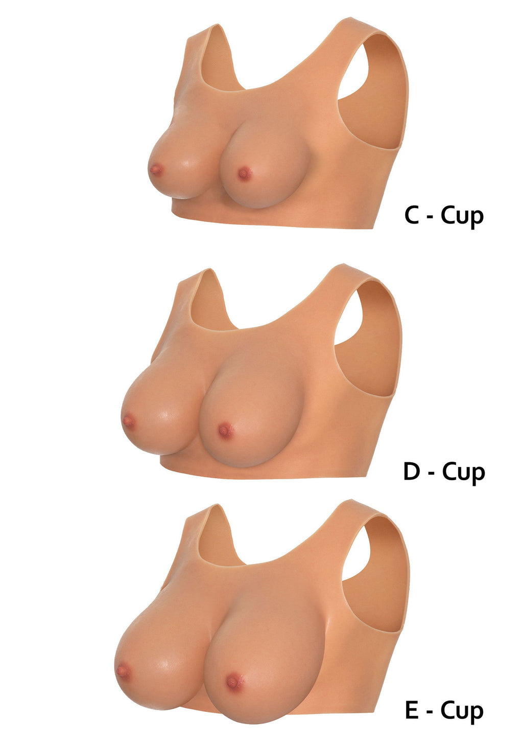 Reggiseni coppa E superiore in pelle