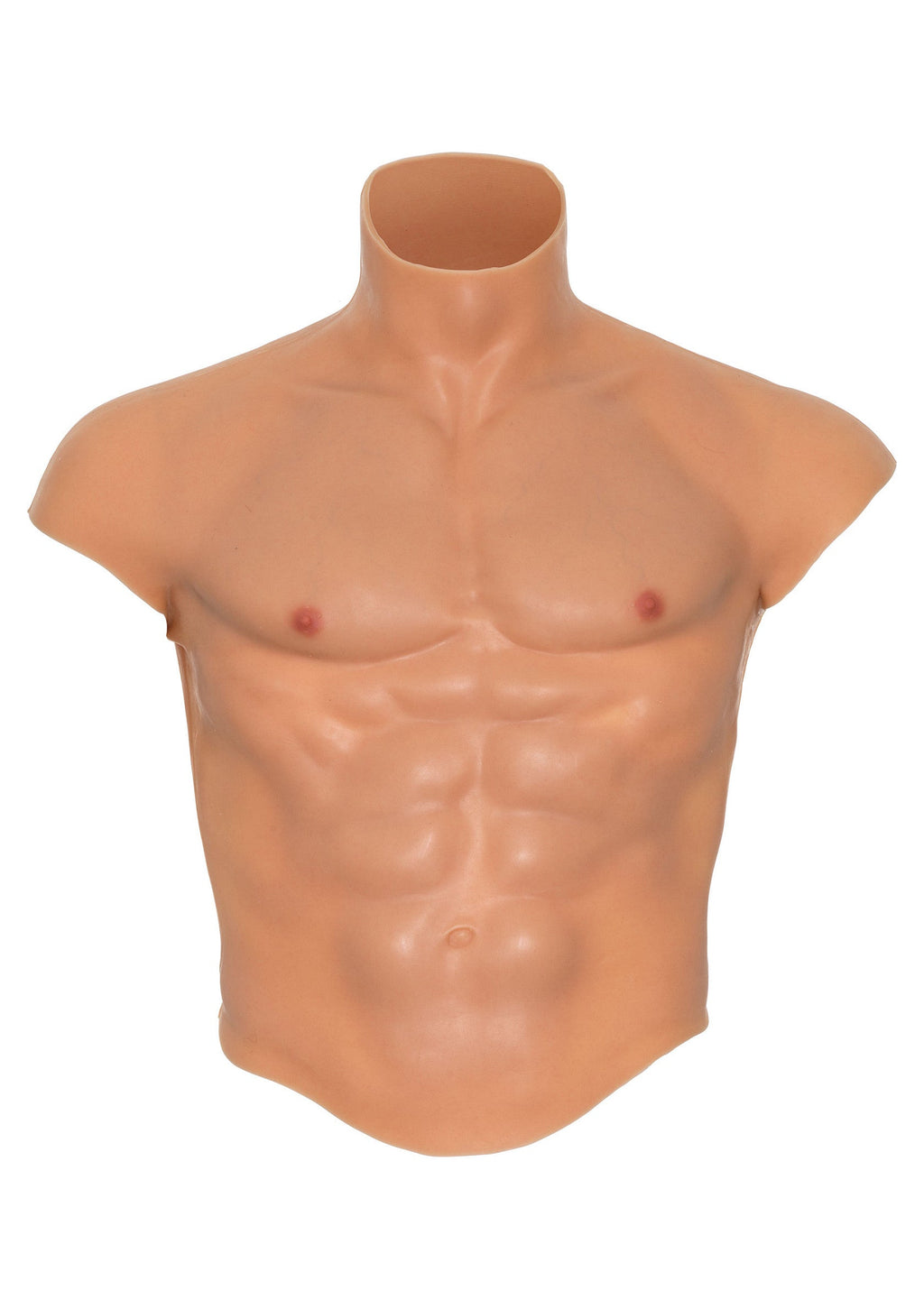 Pectorals and silicone abs for torso
