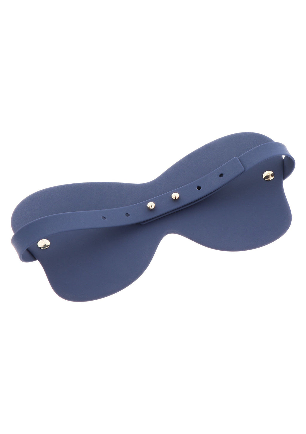 Blue silicone band